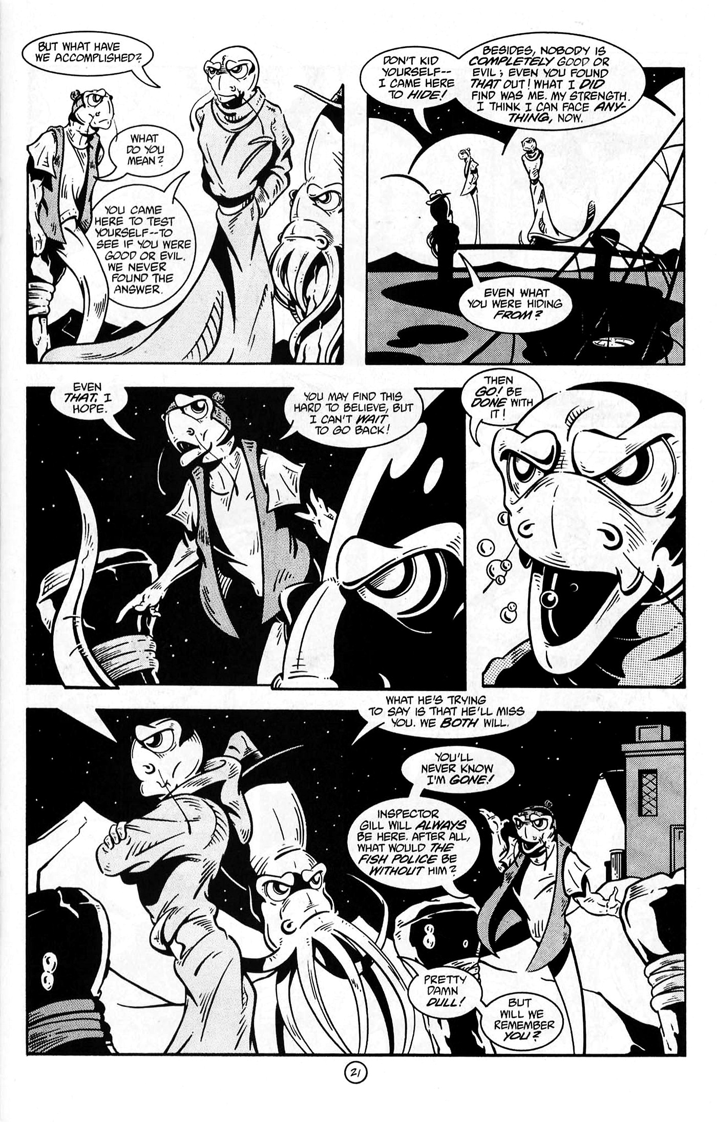 Read online The Fish Police comic -  Issue #26 - 23