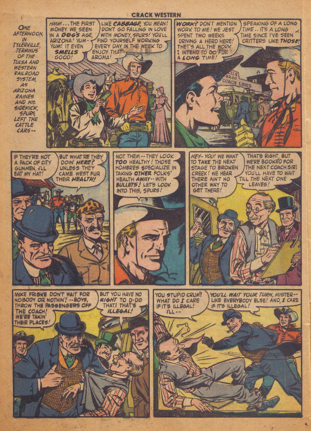 Read online Crack Western comic -  Issue #84 - 4