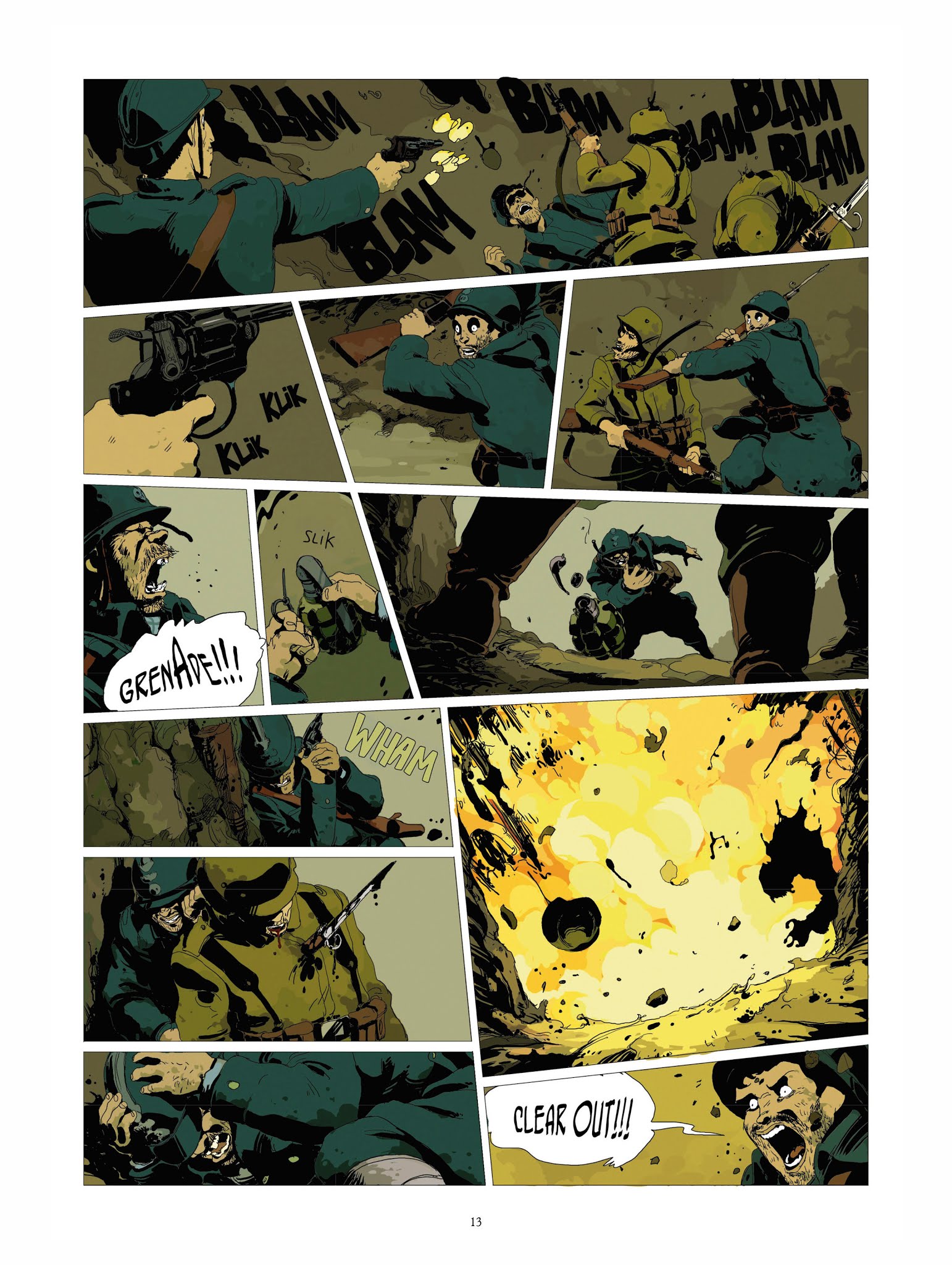 Read online Of Blood and Gold comic -  Issue #1 - 13