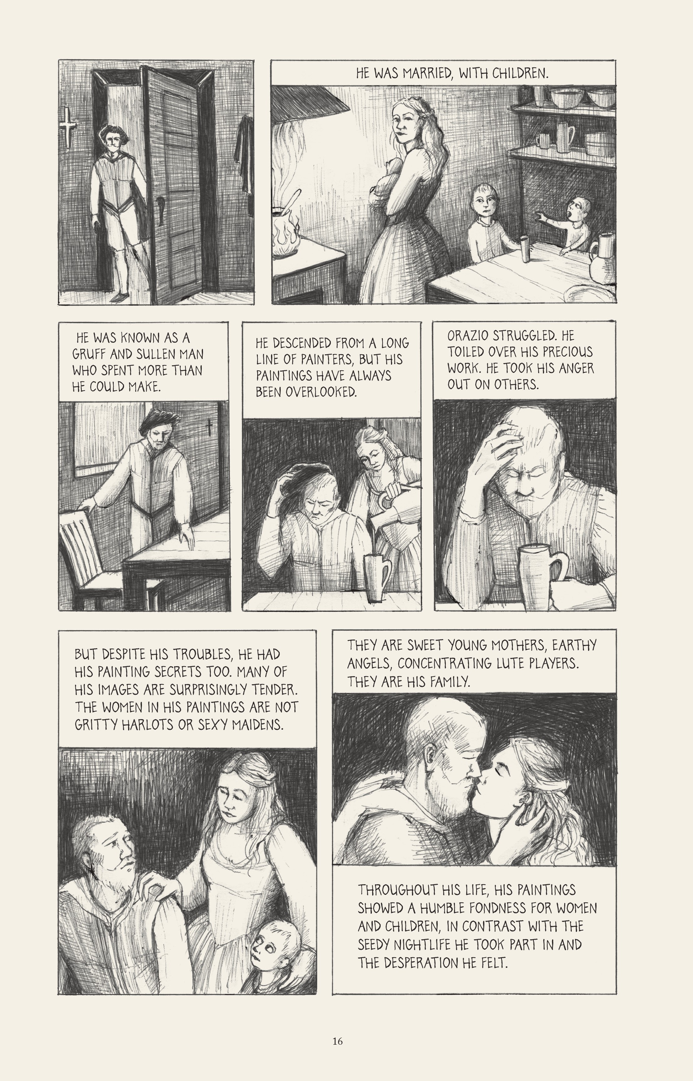 Read online I Know What I Am: The Life and Times of Artemisia Gentileschi comic -  Issue # TPB (Part 1) - 25