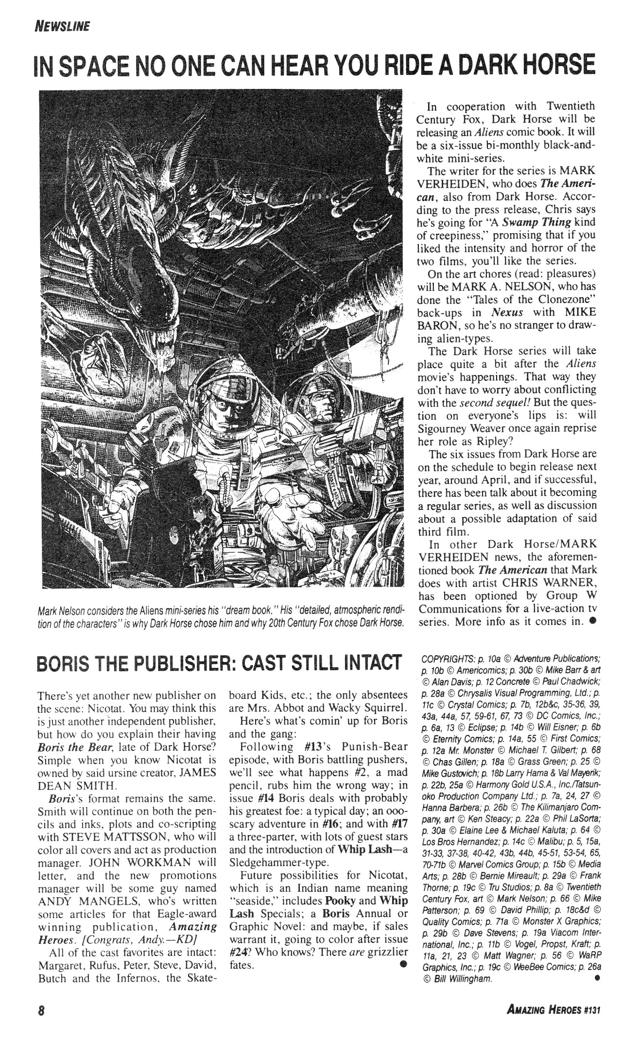 Read online Amazing Heroes comic -  Issue #131 - 8