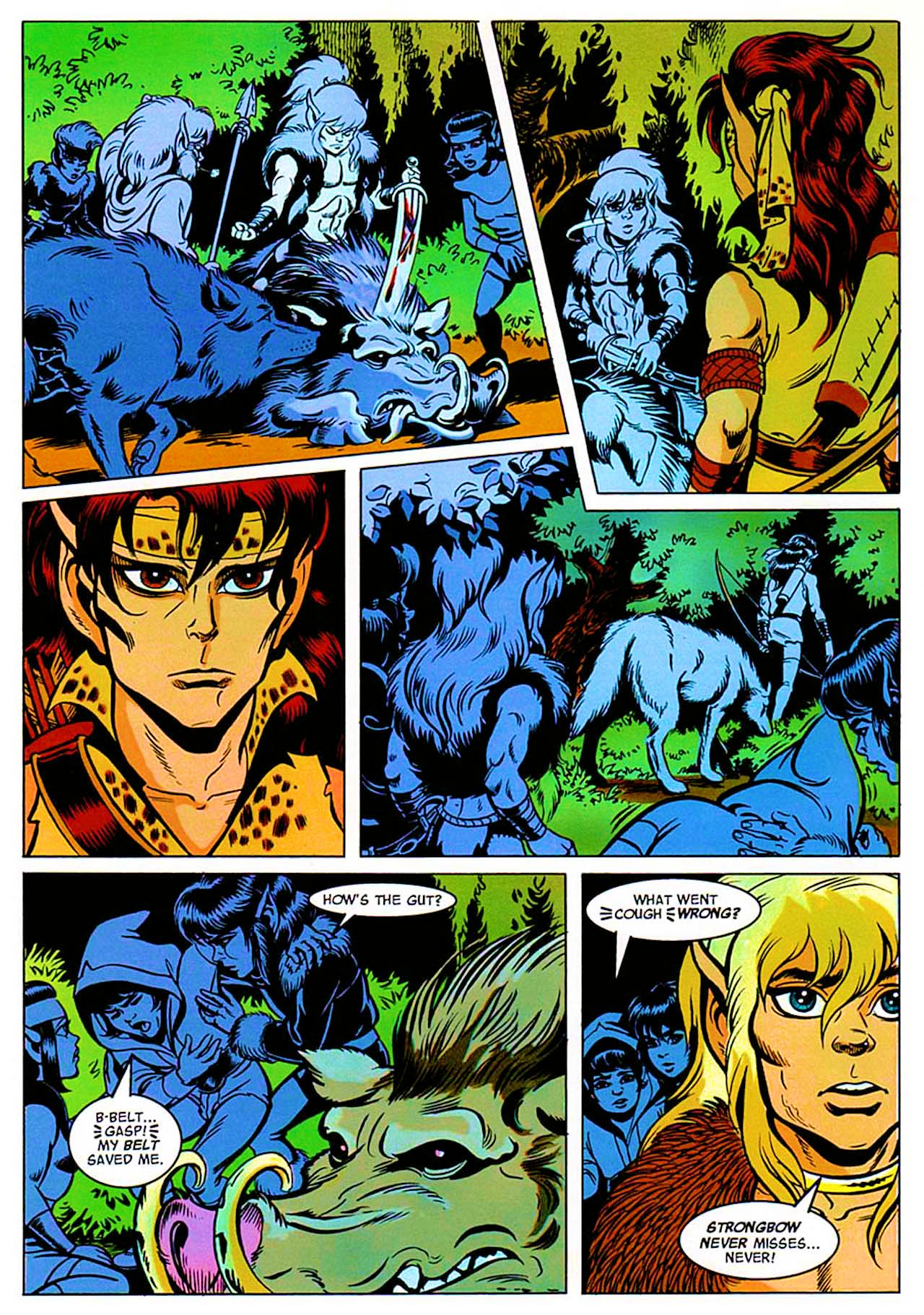 Read online ElfQuest: Kings of the Broken Wheel comic -  Issue #1 - 5