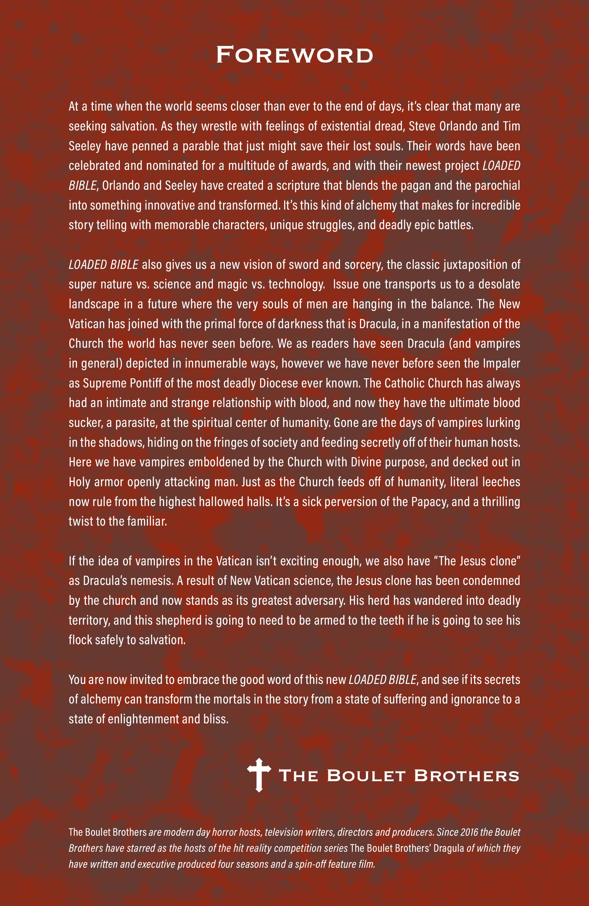 Read online Loaded Bible: Blood Of My Blood comic -  Issue #1 - 3