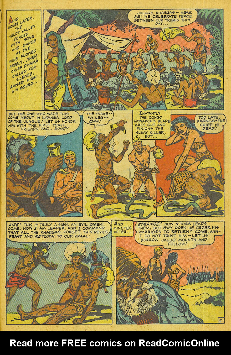 Read online Jungle Comics comic -  Issue #136 - 8