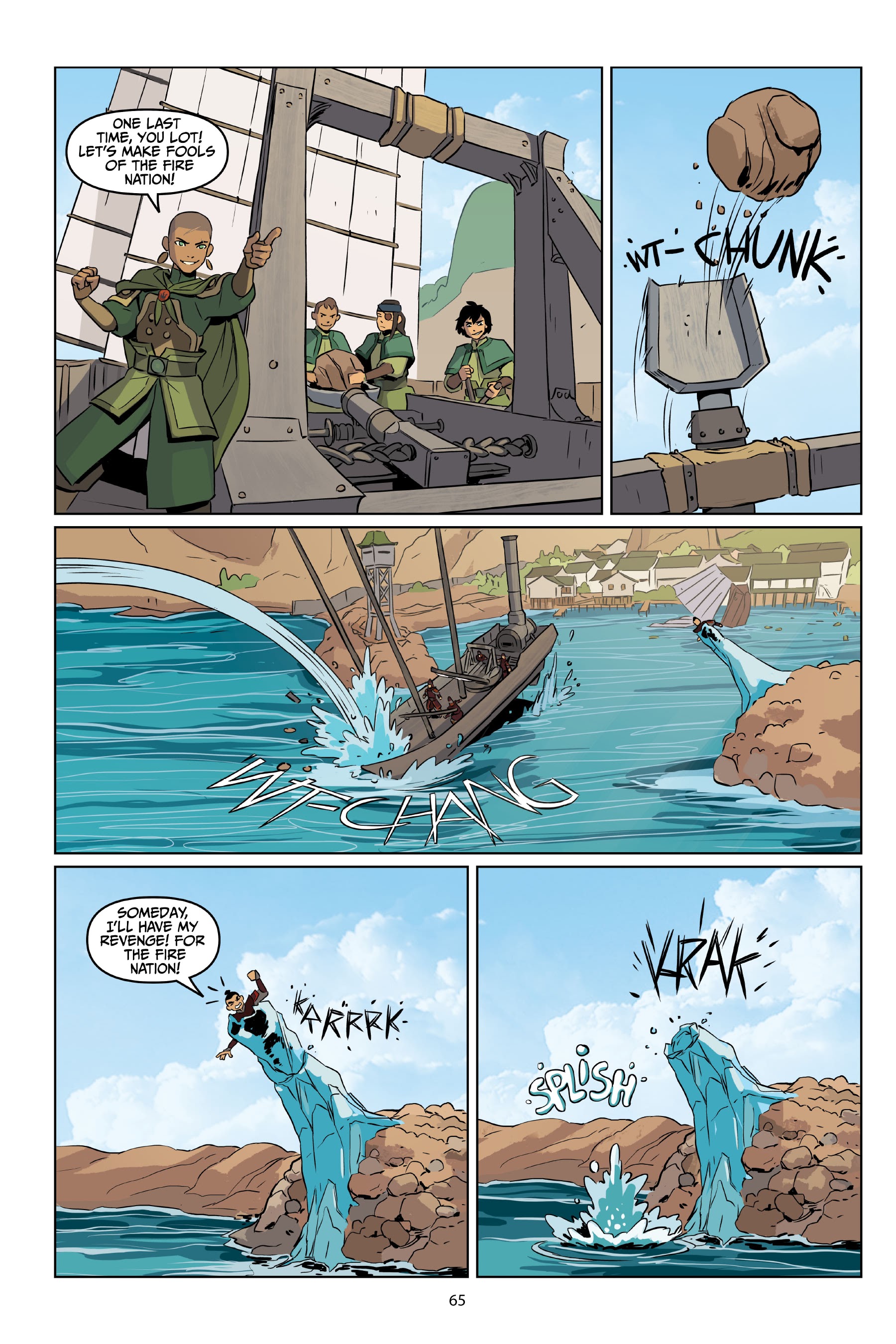 Read online Avatar: The Last Airbender—Katara and the Pirate's Silver comic -  Issue # TPB - 65