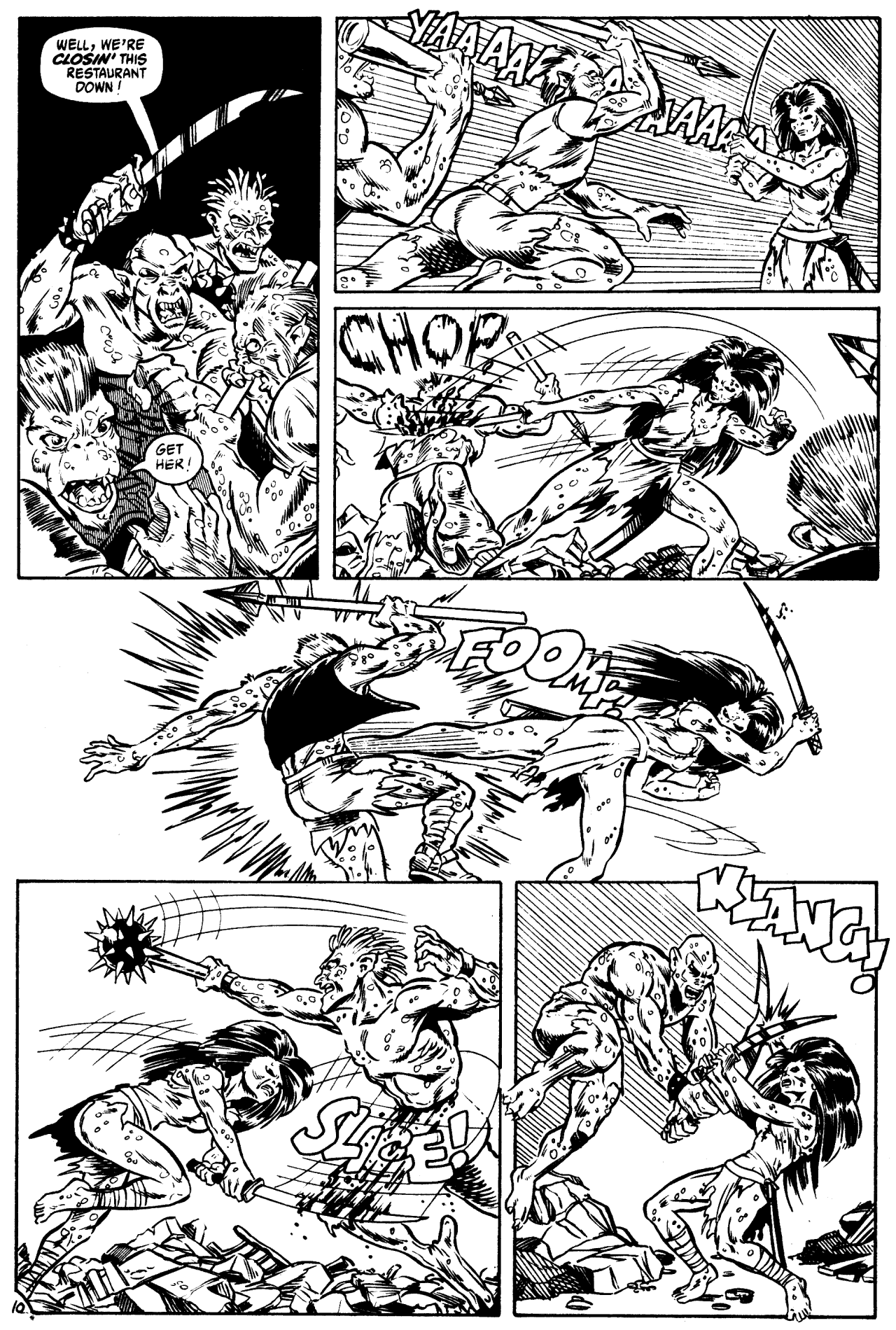 Read online Solo Ex-Mutants comic -  Issue #4 - 12
