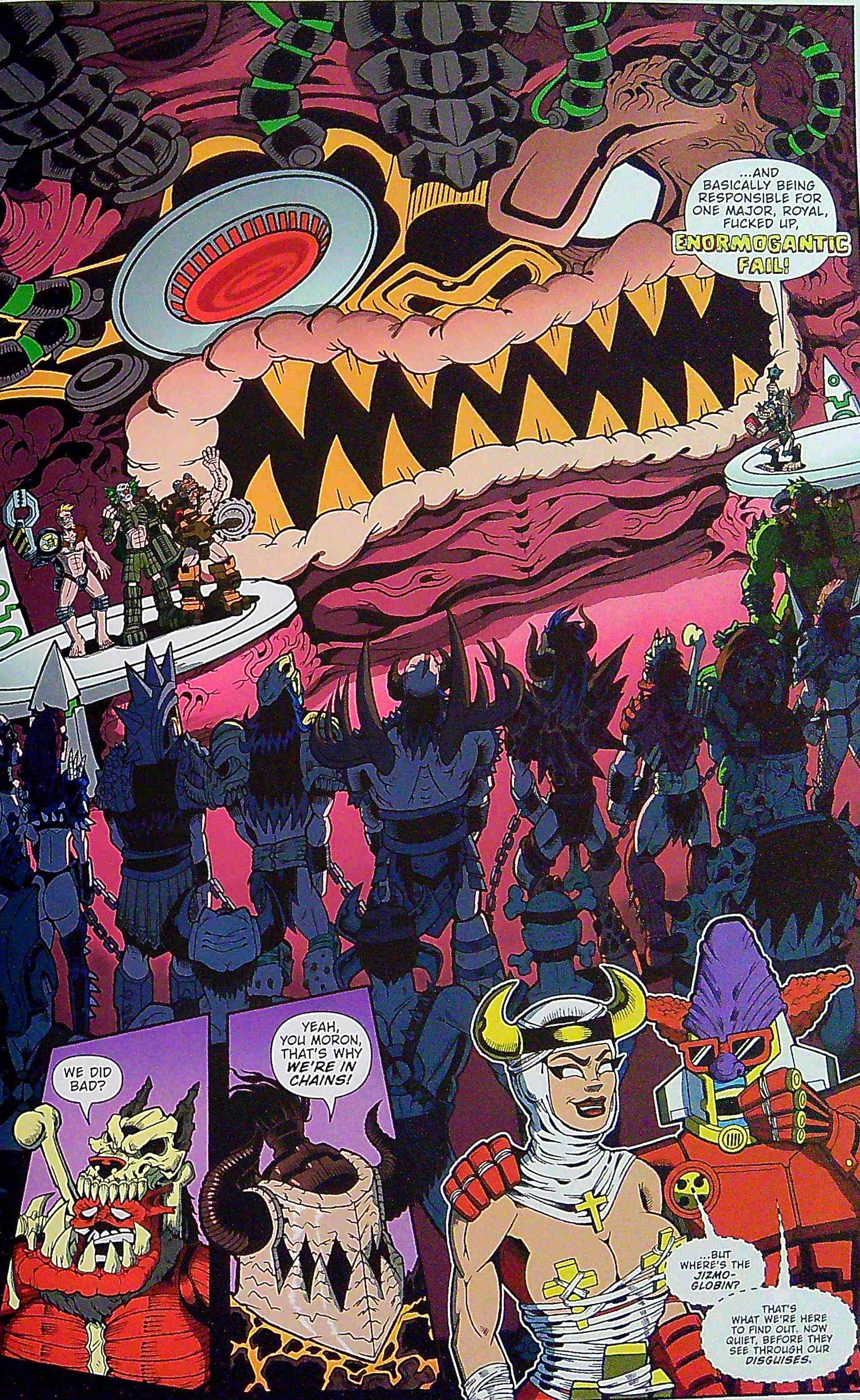 Read online GWAR: The Enormogantic Fail comic -  Issue # TPB - 5