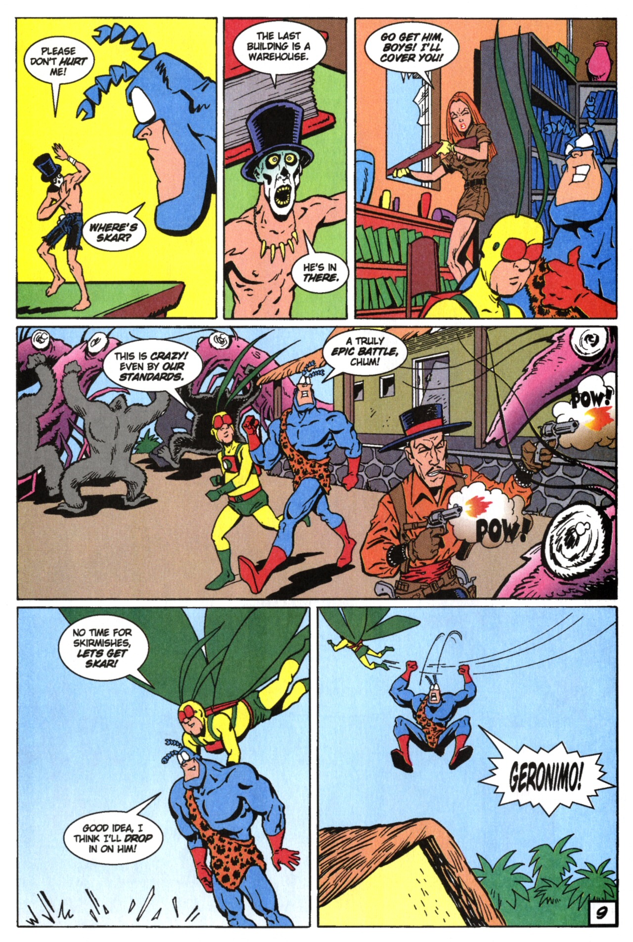 Read online The Tick's Golden Age Comic comic -  Issue #2 - 32