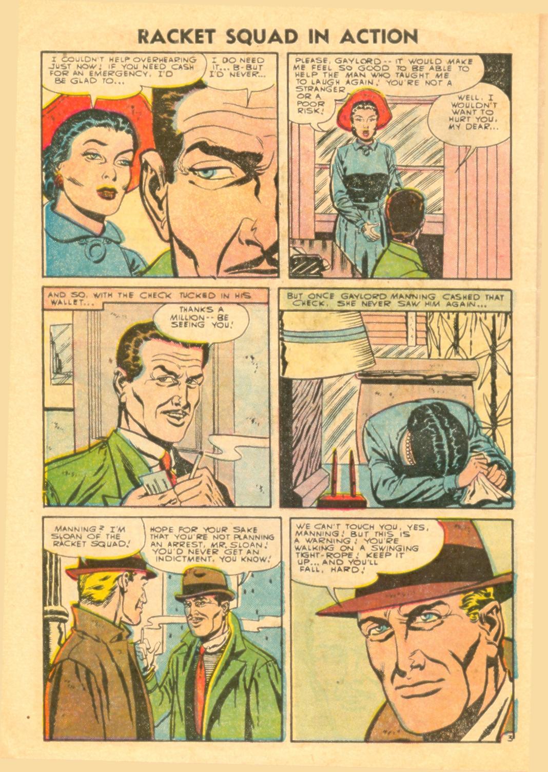 Read online Racket Squad in Action comic -  Issue #19 - 30