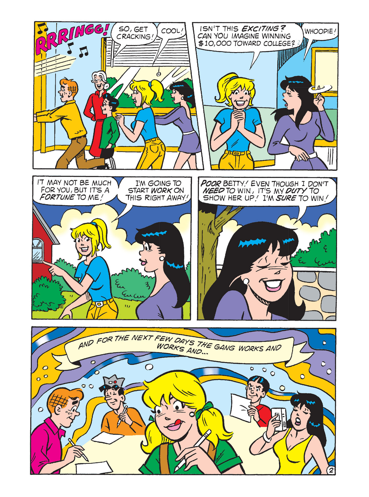 Read online Betty and Veronica Double Digest comic -  Issue #223 - 159