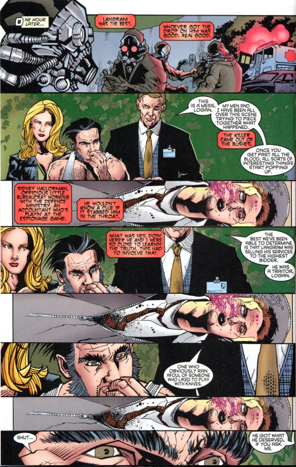 Read online Logan: Shadow Society comic -  Issue # Full - 14