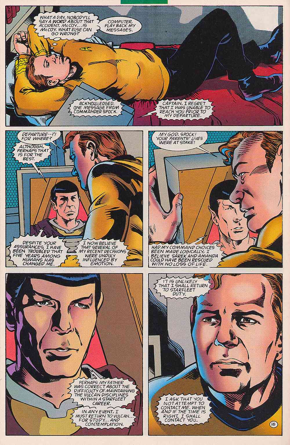 Read online Star Trek (1989) comic -  Issue #75 - 17