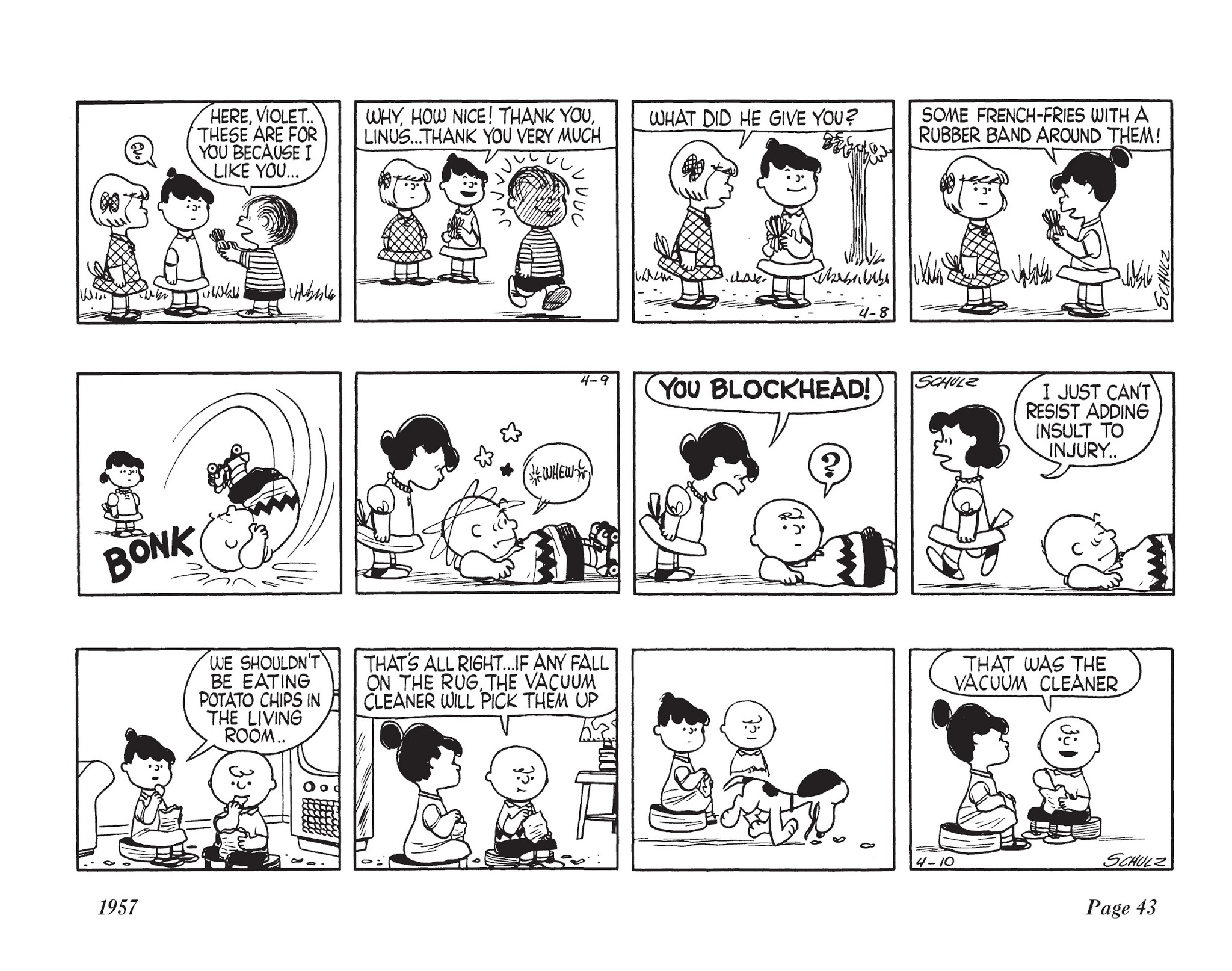 Read online The Complete Peanuts comic -  Issue # TPB 4 - 57