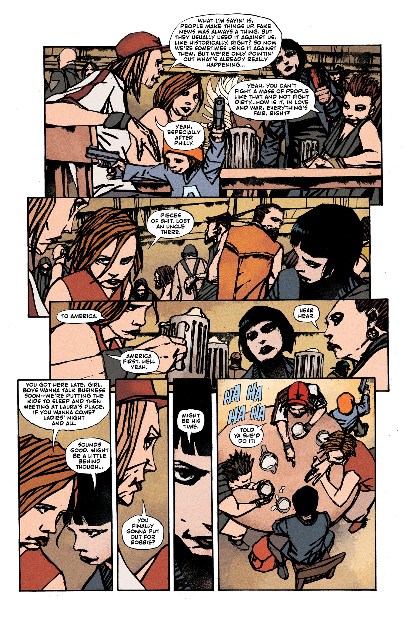 Read online Days of Hate comic -  Issue #1 - 13
