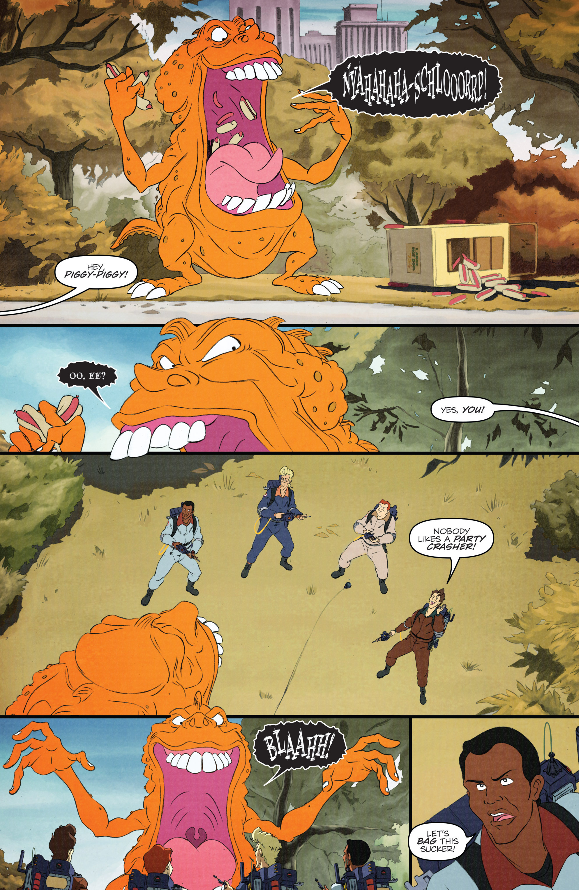 Read online Ghostbusters: International comic -  Issue #8 - 11