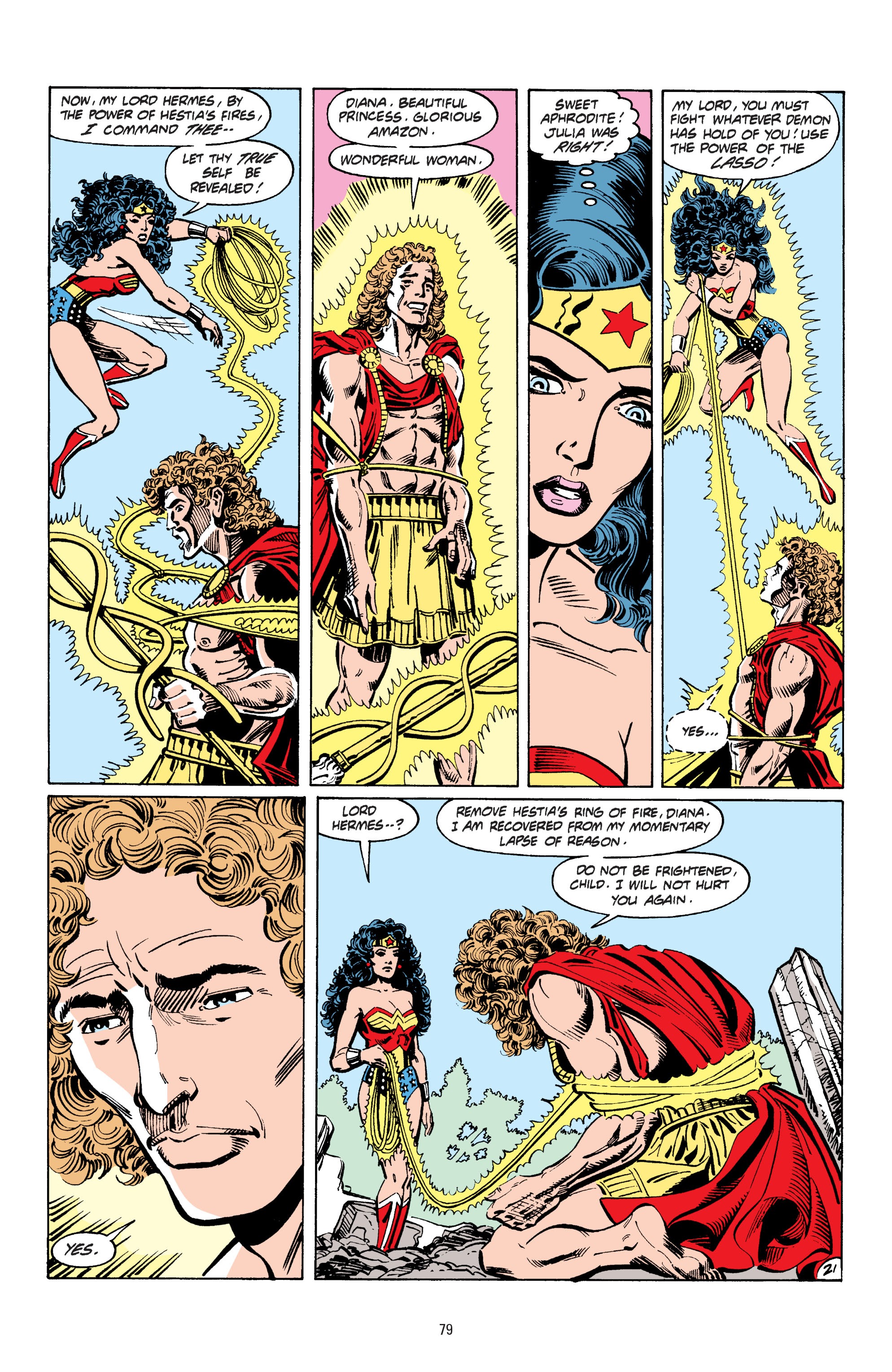 Read online Wonder Woman By George Pérez comic -  Issue # TPB 4 (Part 1) - 79