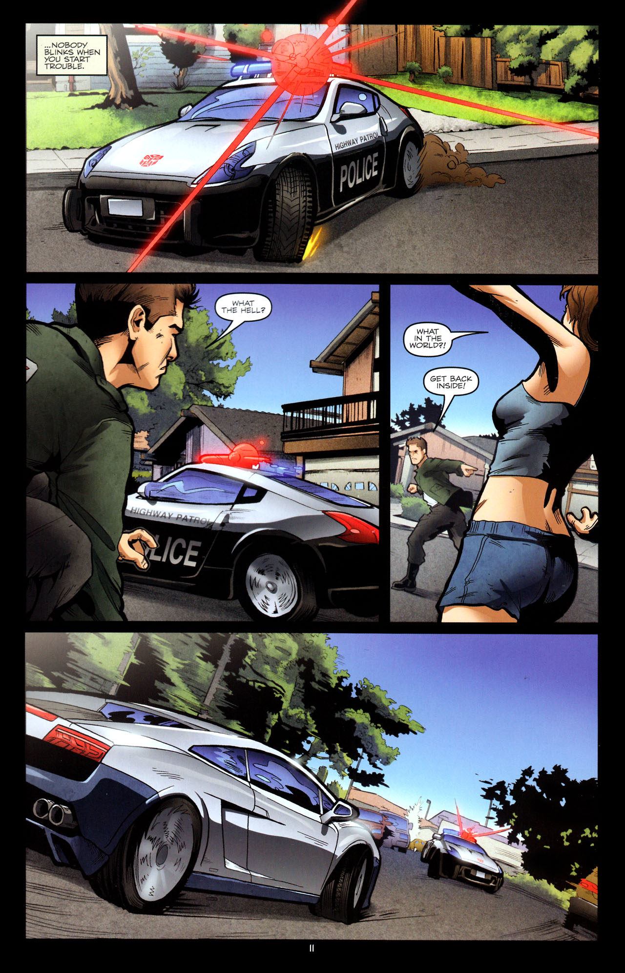 Read online The Transformers (2009) comic -  Issue #25 - 14