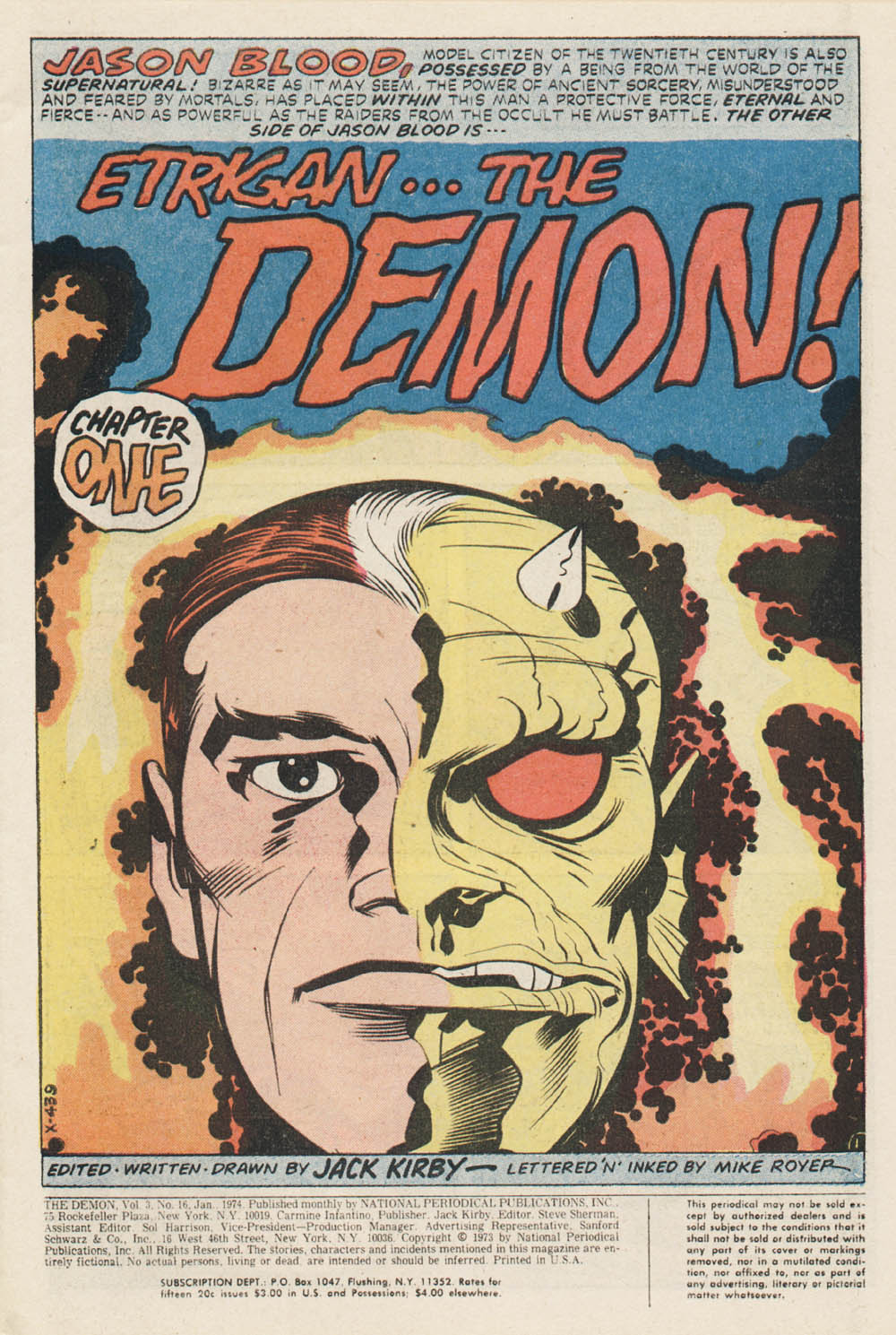 Read online The Demon (1972) comic -  Issue #16 - 2