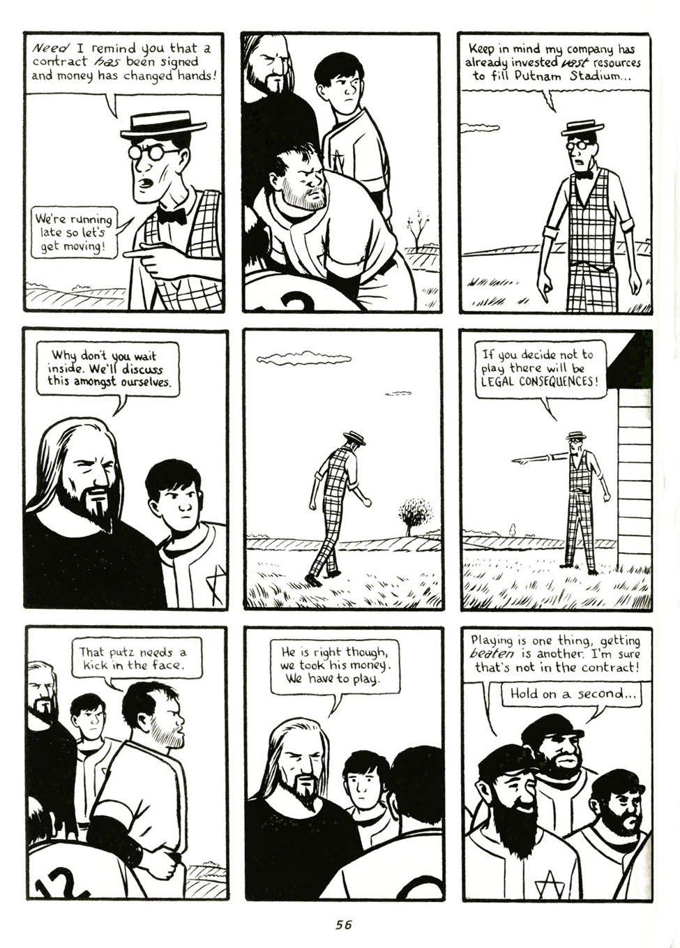 Read online The Golem's Mighty Swing comic -  Issue # TPB - 58