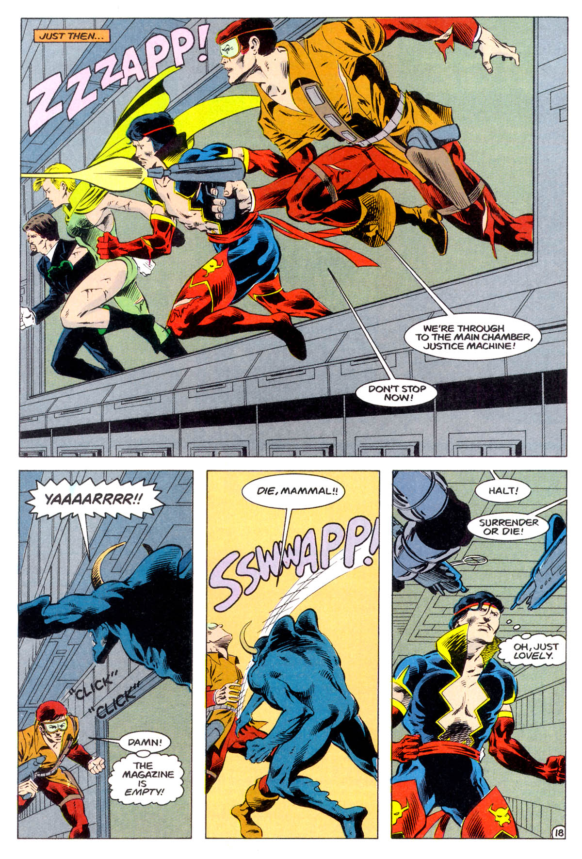 Read online Justice Machine featuring The Elementals comic -  Issue #4 - 20