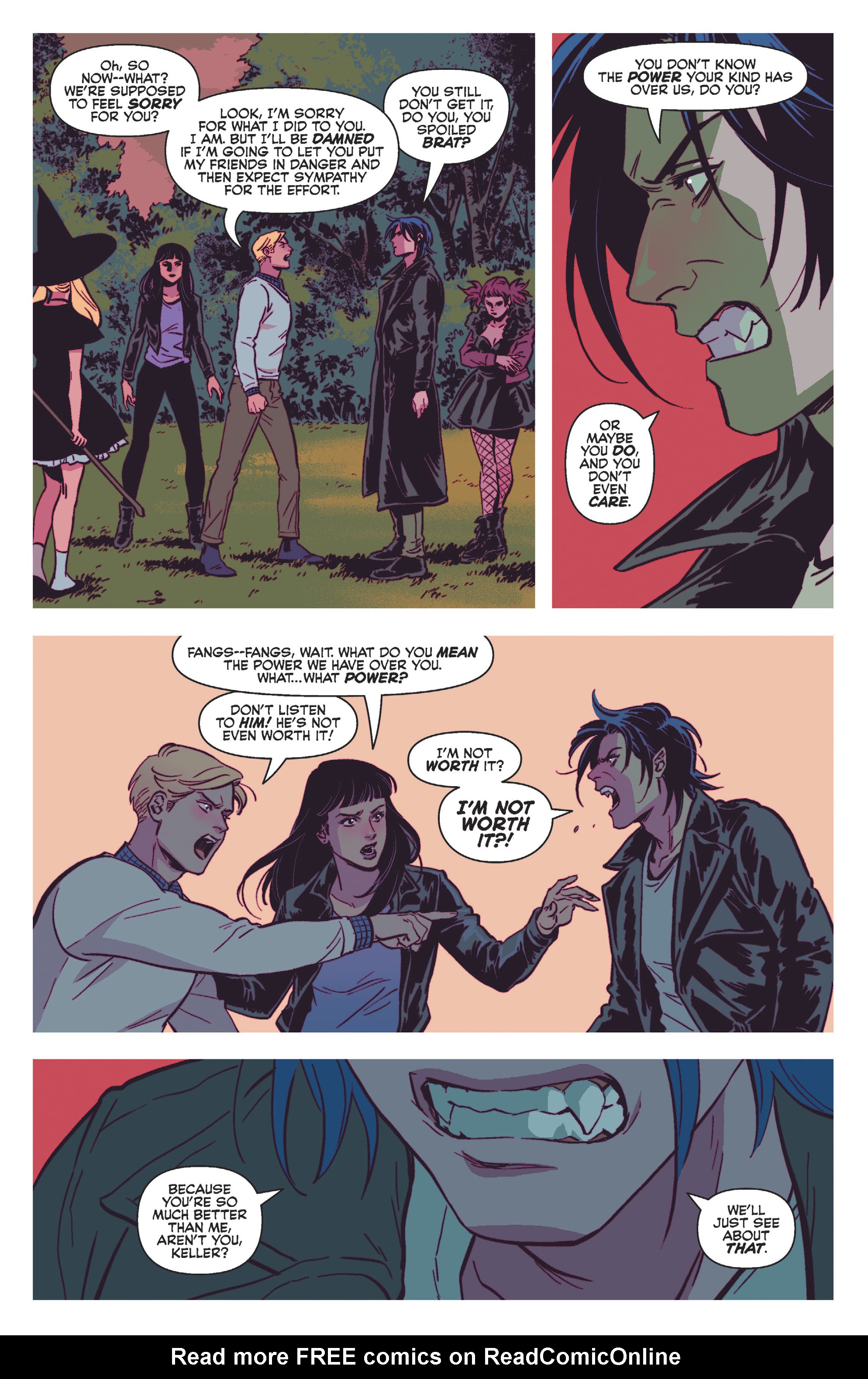 Read online Vampironica: New Blood comic -  Issue #4 - 5