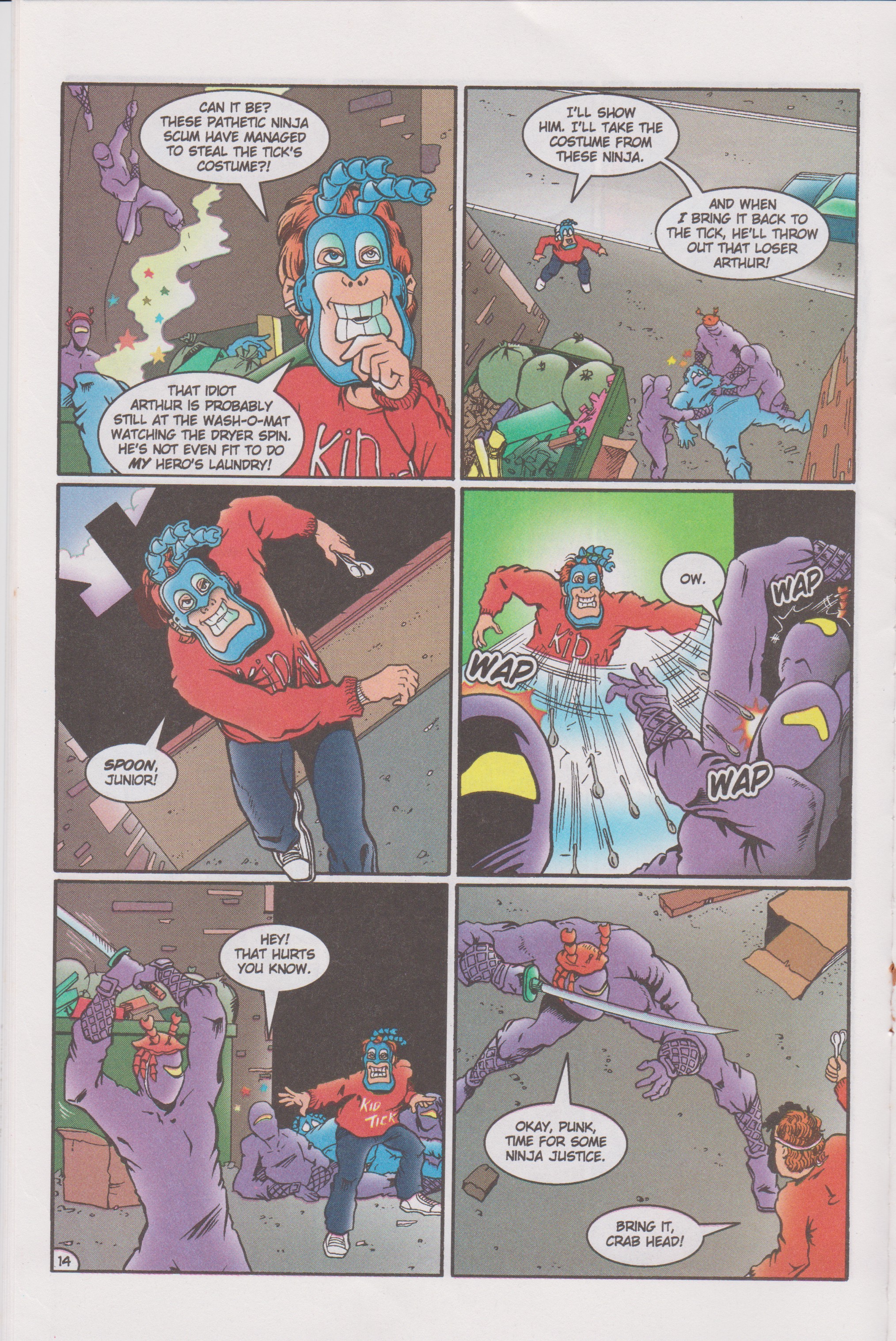 Read online The Tick Color comic -  Issue #5 - 16