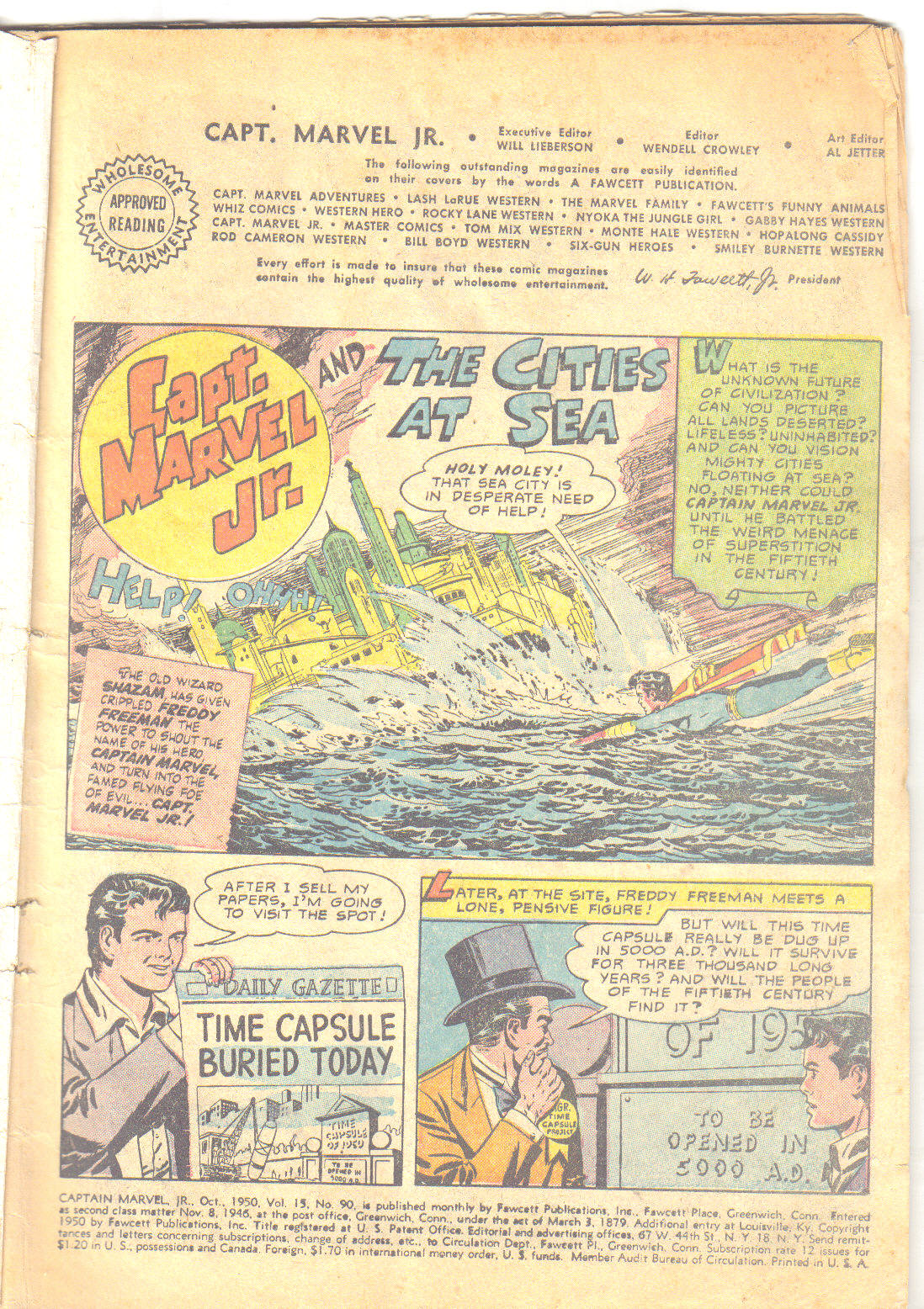 Read online Captain Marvel, Jr. comic -  Issue #90 - 3