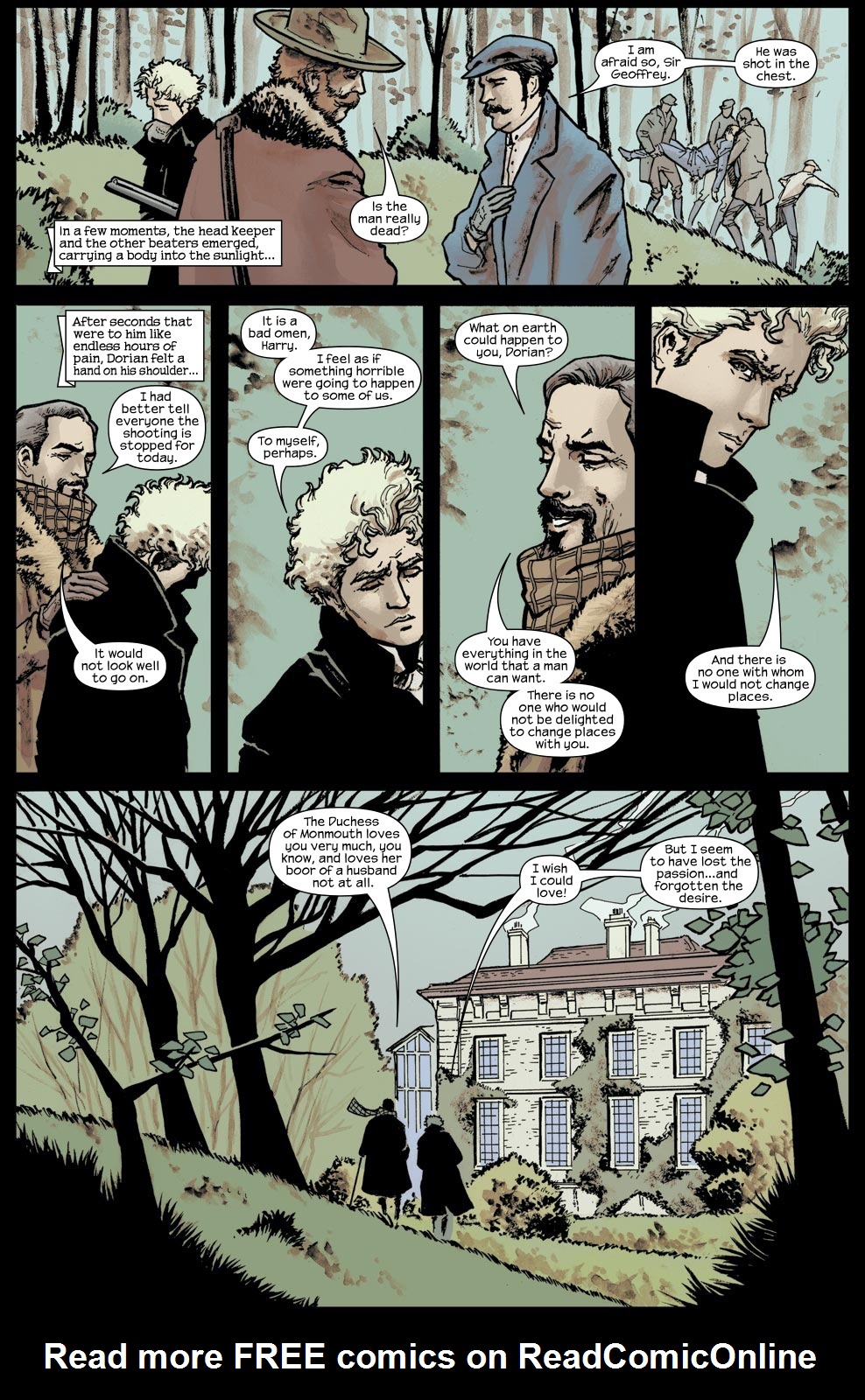 Read online Marvel Illustrated: The Picture of Dorian Gray comic -  Issue #6 - 8