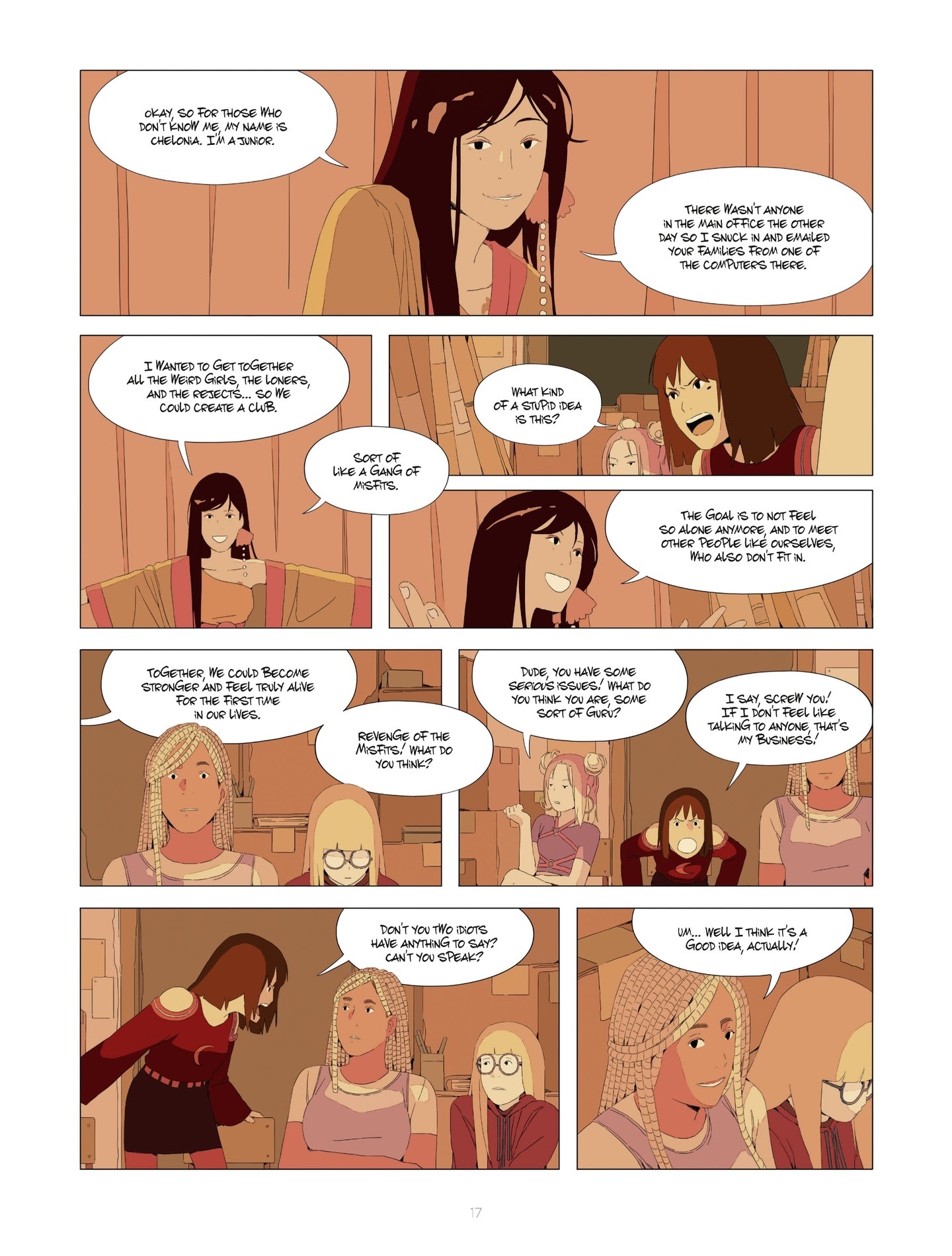 Read online The Misfits Club for Girls comic -  Issue #1 - 18