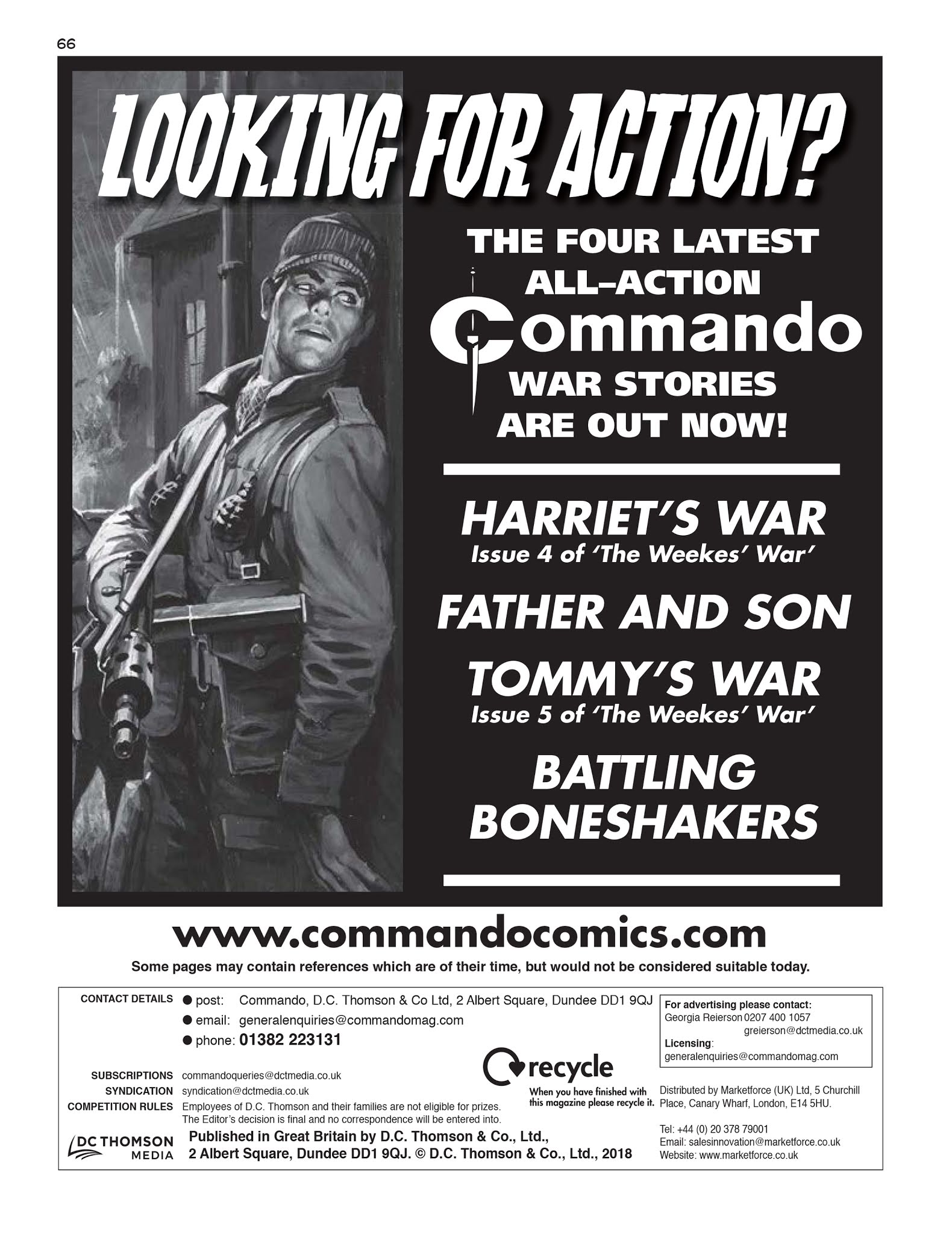 Read online Commando: For Action and Adventure comic -  Issue #5181 - 65