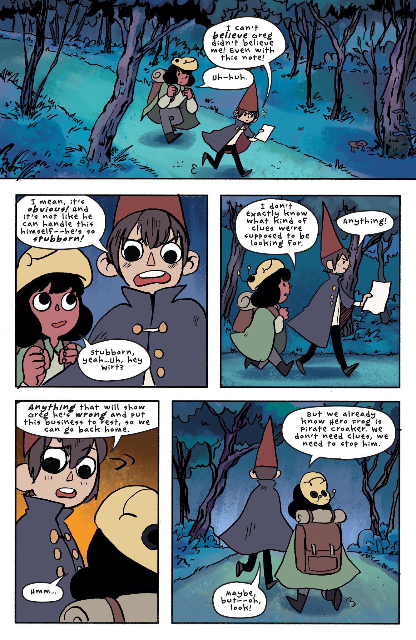 Read online Over the Garden Wall (2016) comic -  Issue #14 - 14