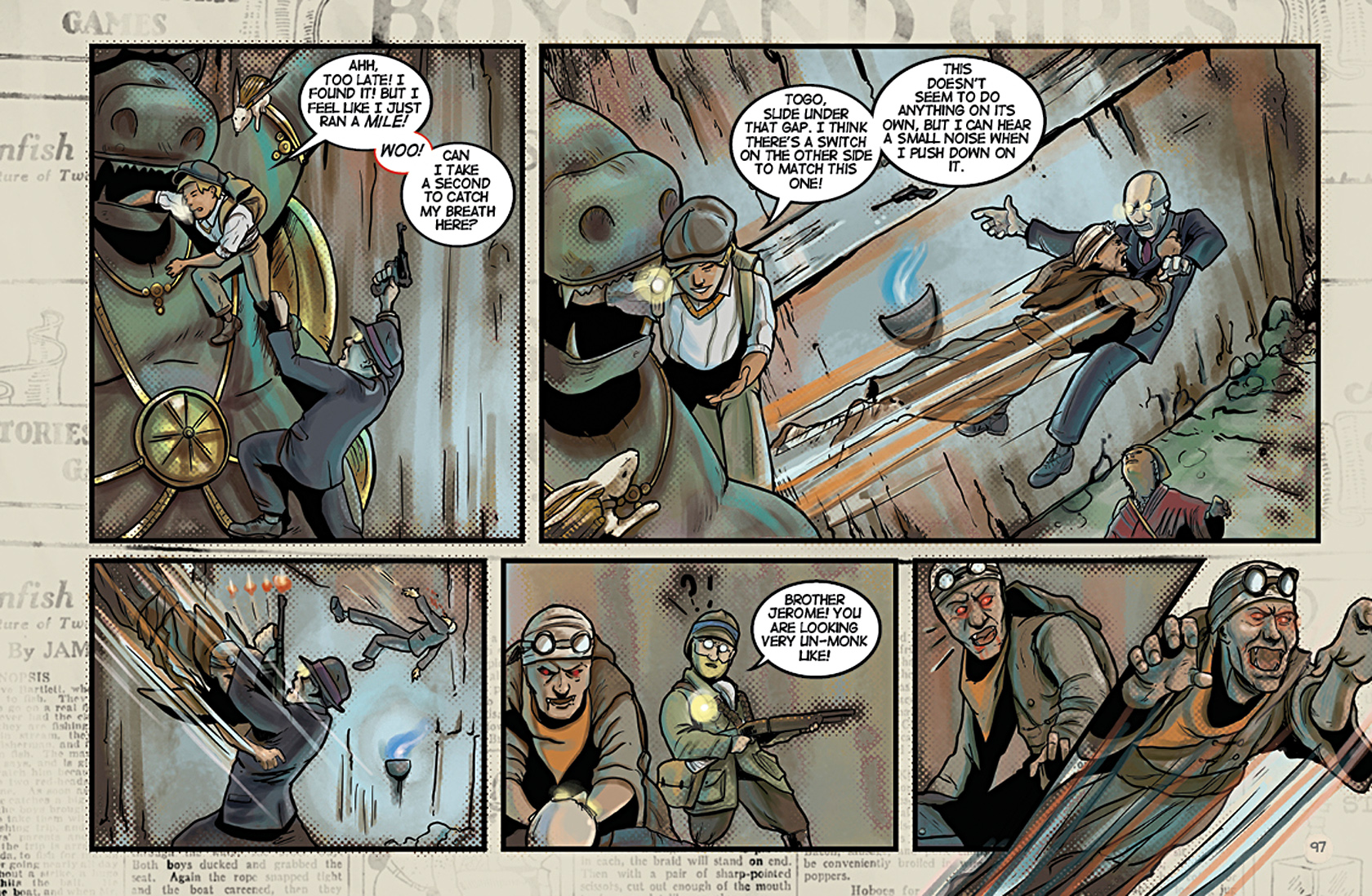 Read online The Adventures of the 19XX comic -  Issue #3 - 96