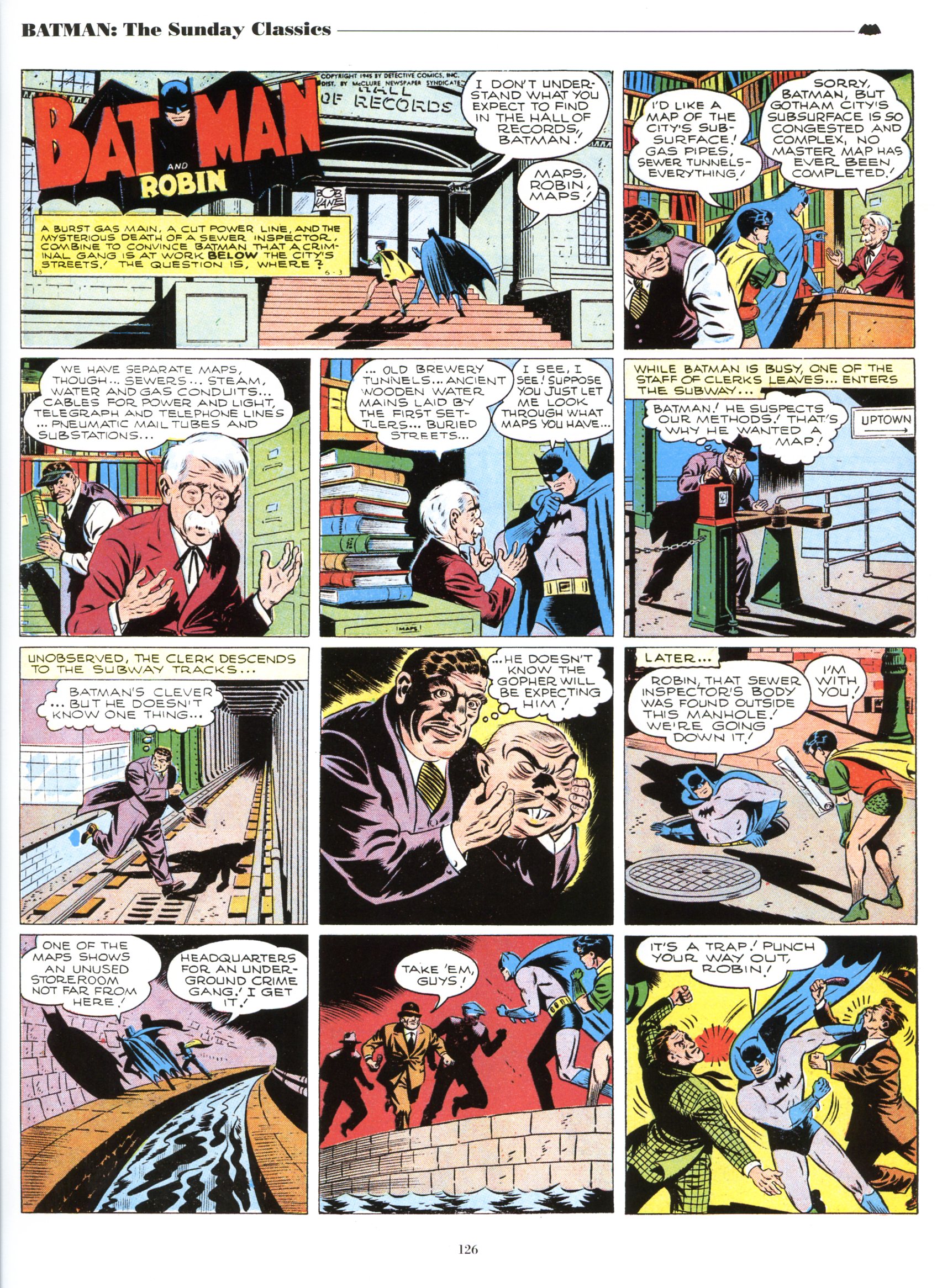Read online Batman: The Sunday Classics comic -  Issue # TPB - 132