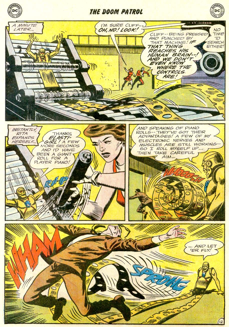 Read online Doom Patrol (1964) comic -  Issue #94 - 16