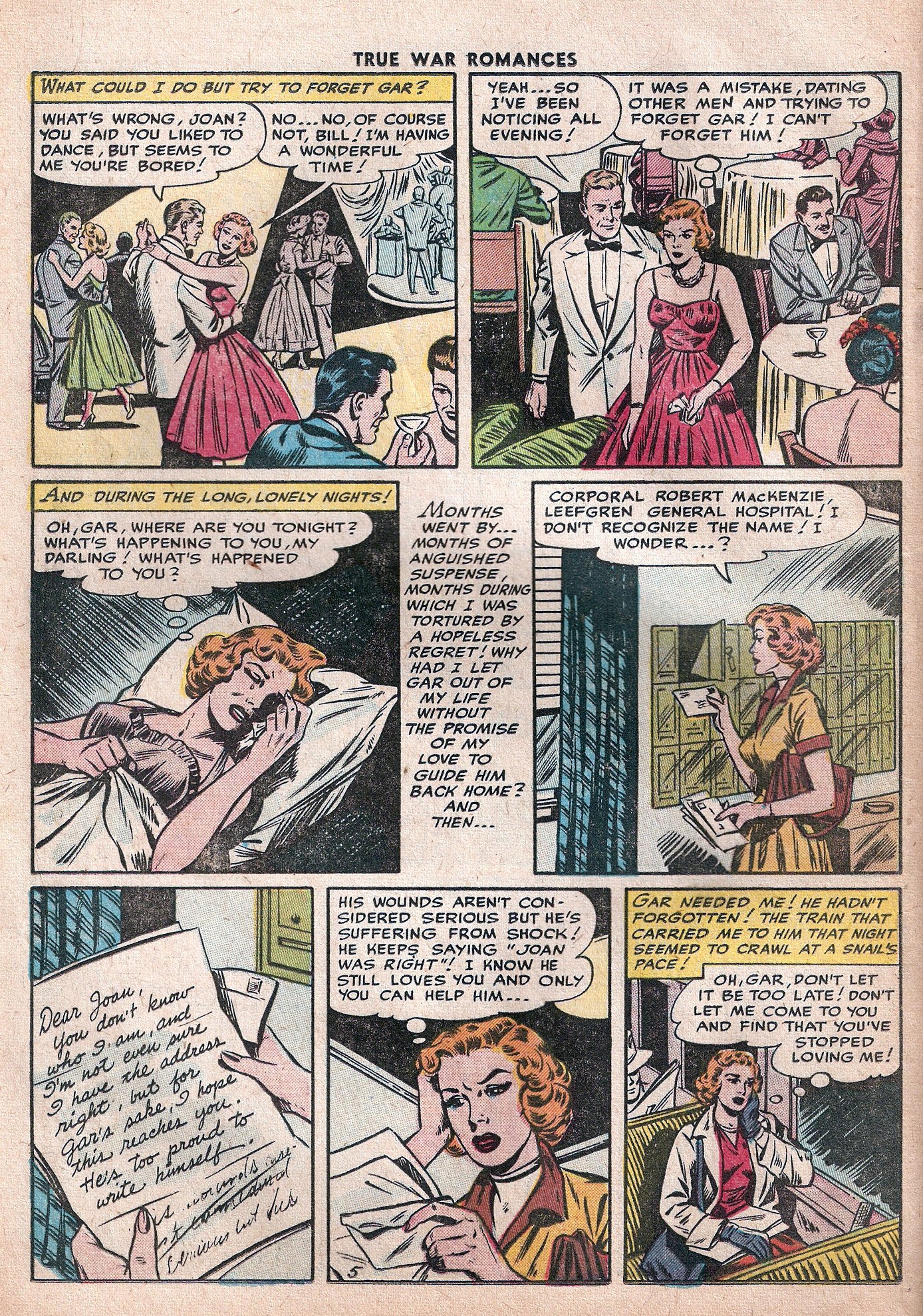 Read online True War Romances comic -  Issue #20 - 16