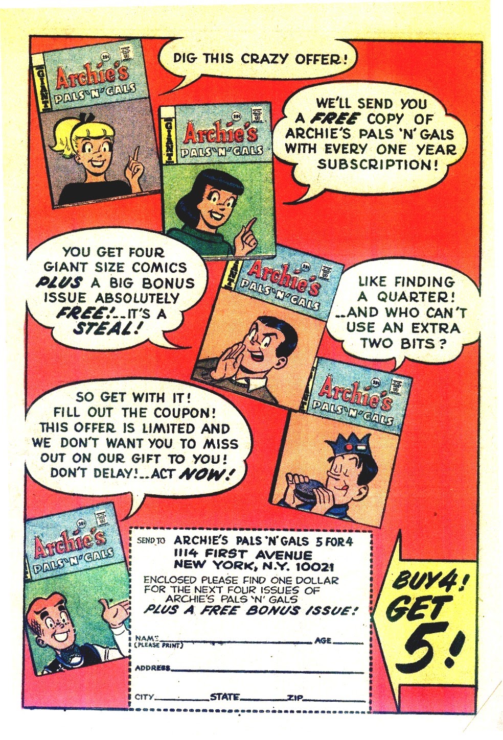 Read online Archie as Captain Pureheart comic -  Issue #6 - 17