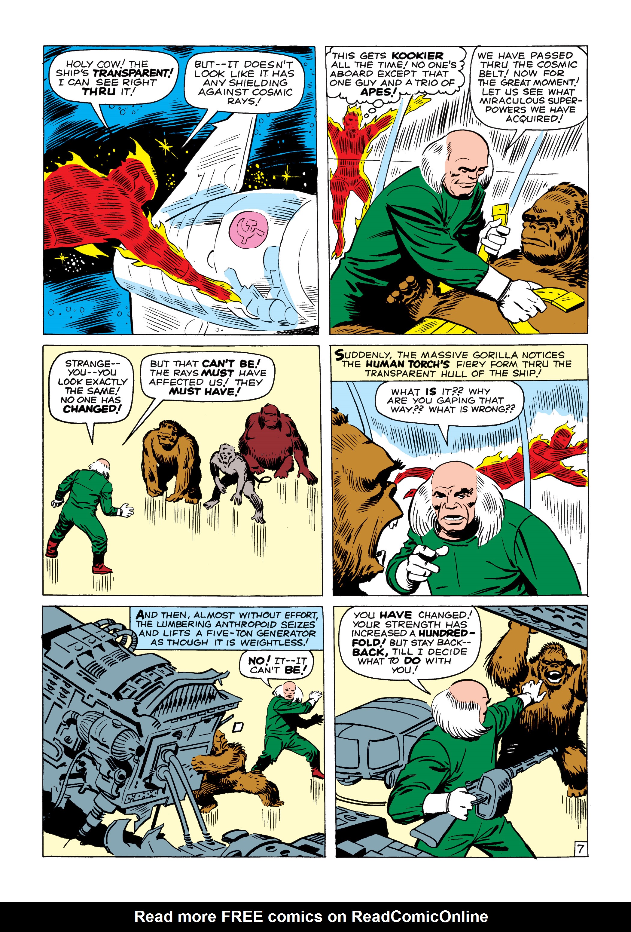 Read online Marvel Masterworks: The Fantastic Four comic -  Issue # TPB 2 (Part 1) - 61