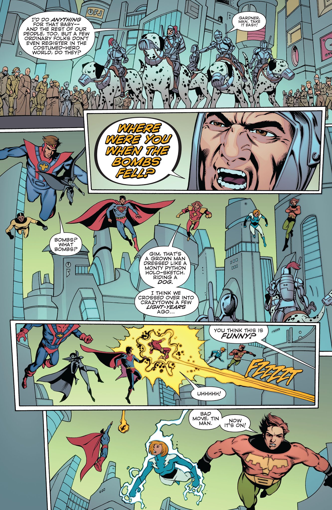 Read online Convergence: Crisis comic -  Issue # TPB 1 (Part 1) - 34