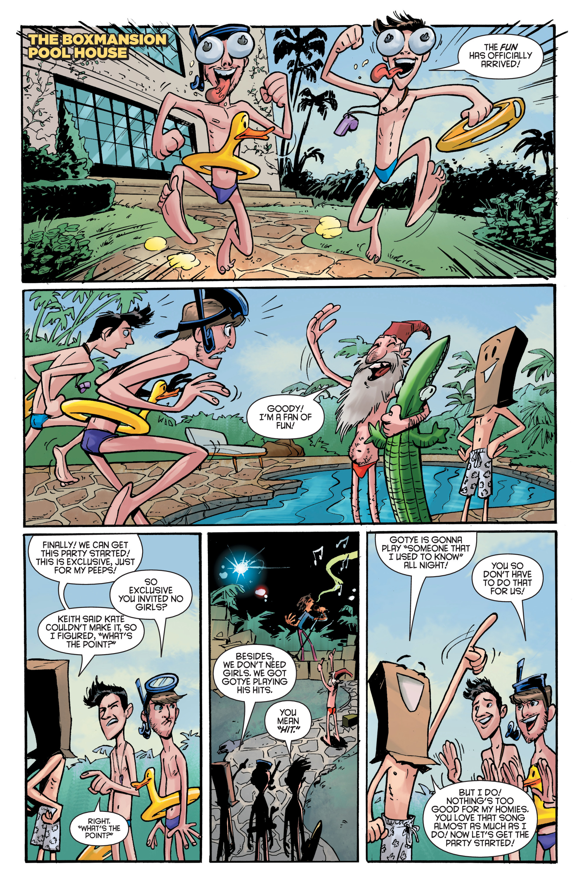 Read online Smosh comic -  Issue #5 - 8