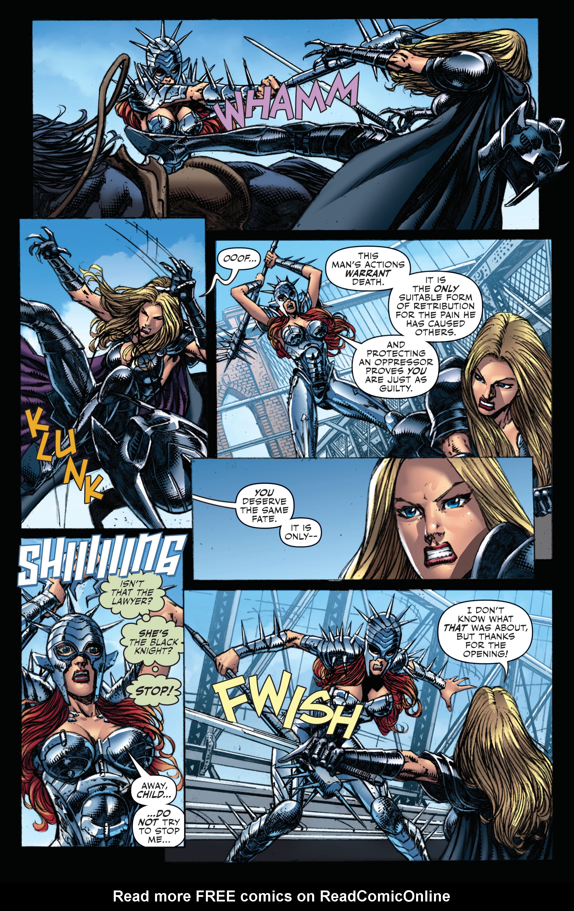 Read online Grimm Spotlight: Iron Maiden comic -  Issue # Full - 19