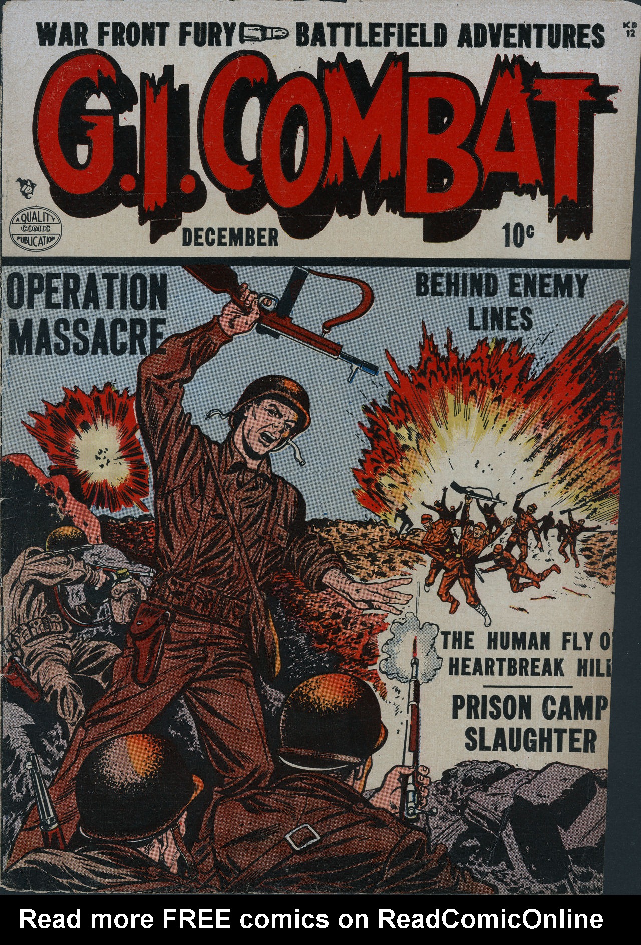 Read online G.I. Combat (1952) comic -  Issue #2 - 1