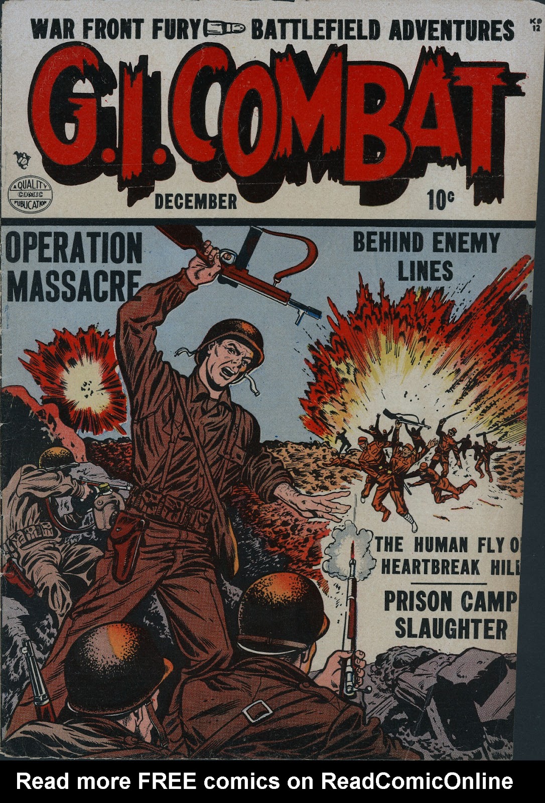 G.I. Combat (1952) issue 2 - Page 1