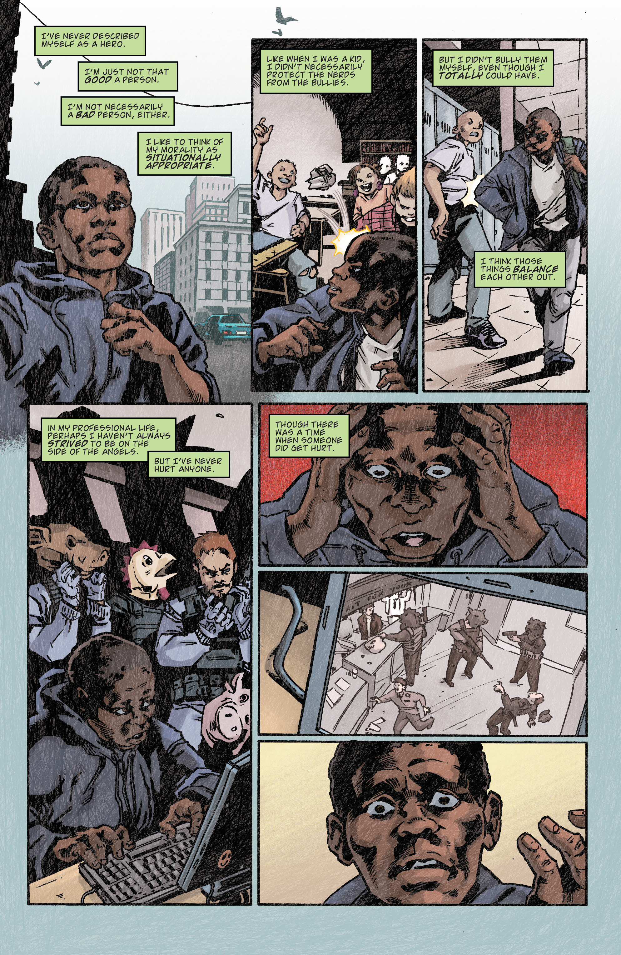 Read online Dirk Gently's Holistic Detective Agency: The Salmon of Doubt comic -  Issue #5 - 21
