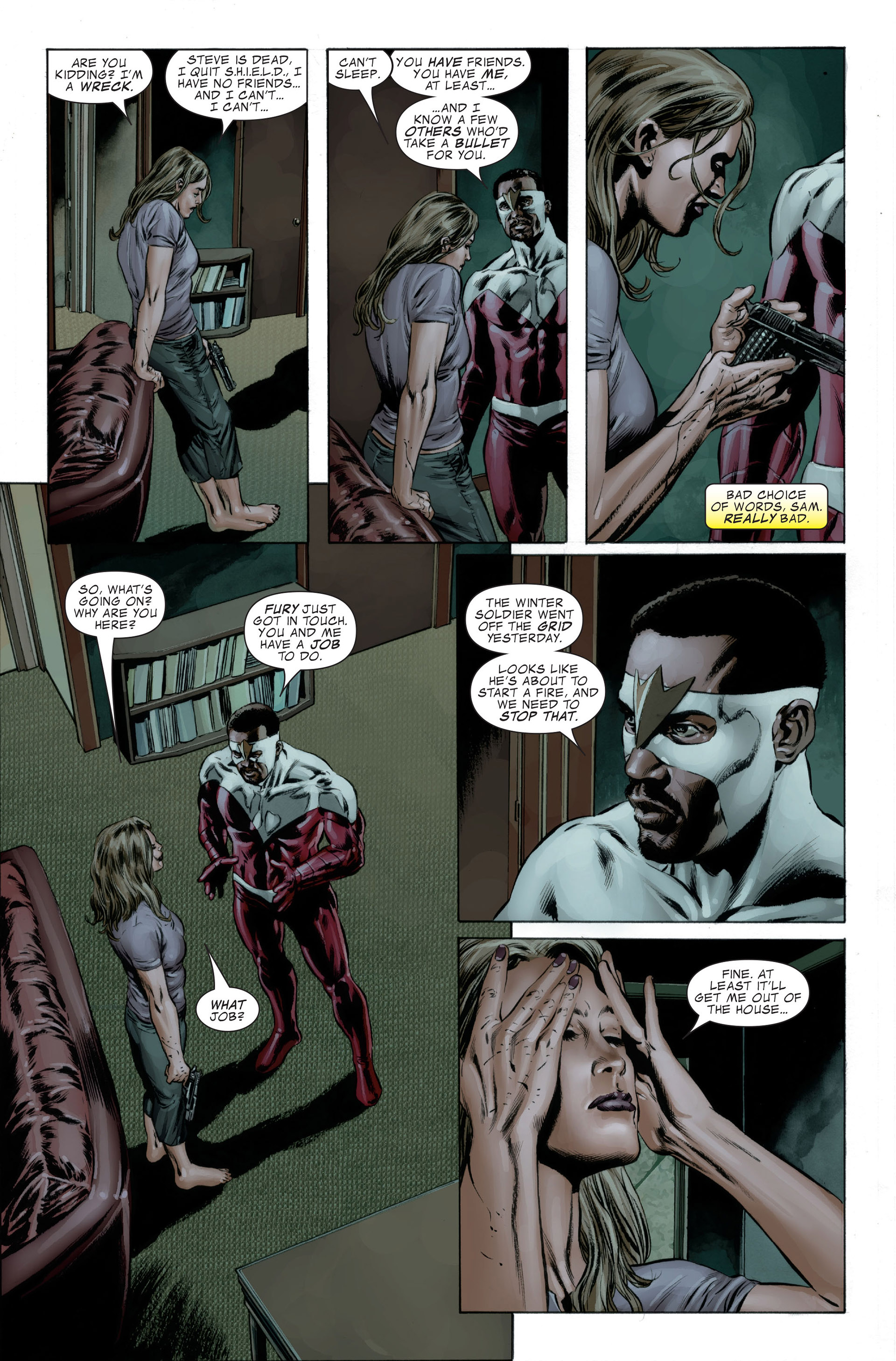 Read online Death of Captain America: The Death of the Dream comic -  Issue # TPB (Part 1) - 69