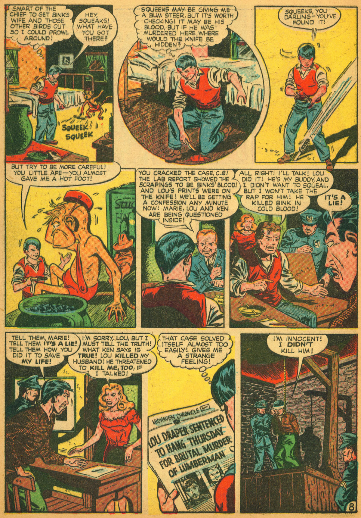 Read online Boy Comics comic -  Issue #32 - 12