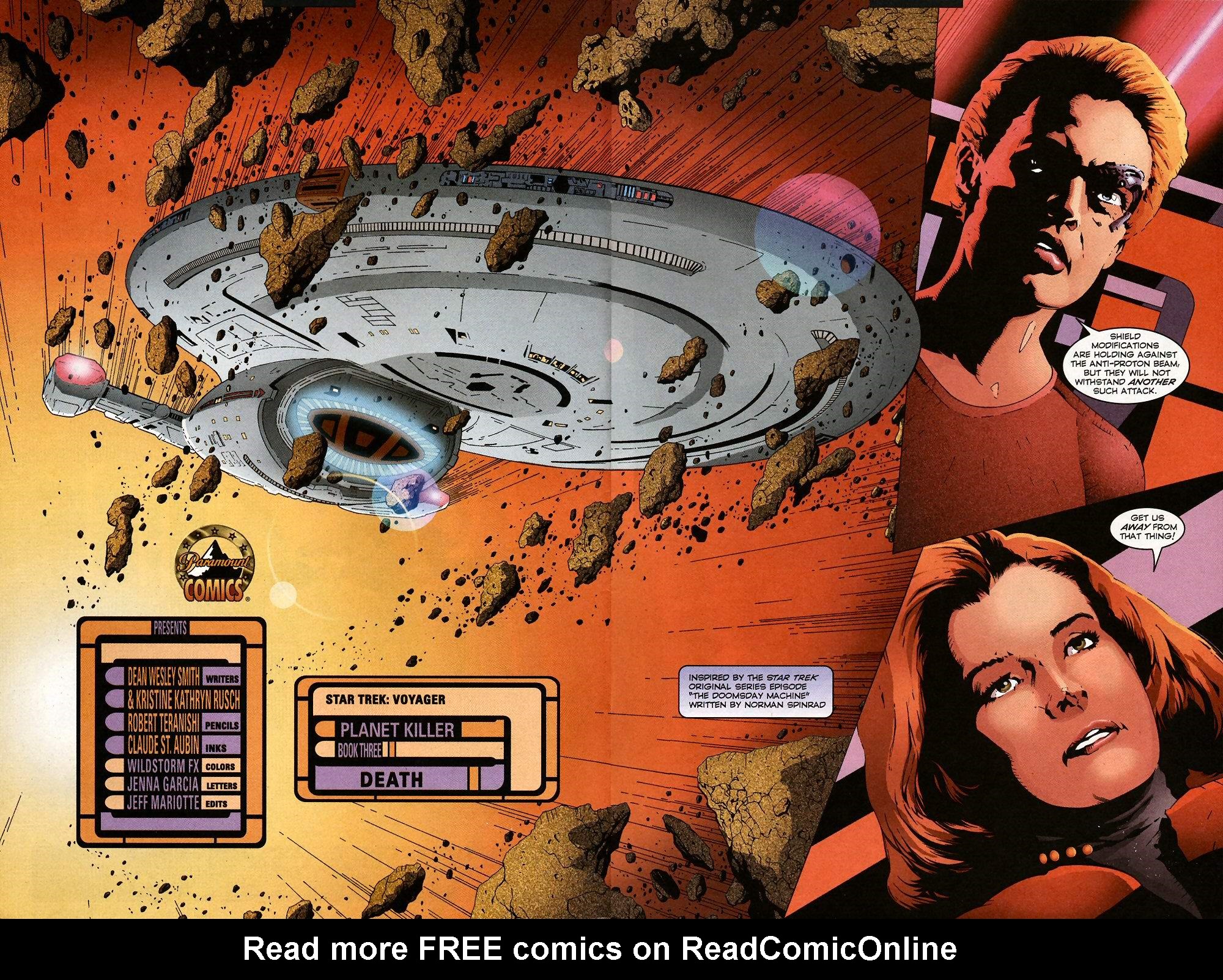 Read online Star Trek: Voyager--Planet Killer comic -  Issue #3 - 3