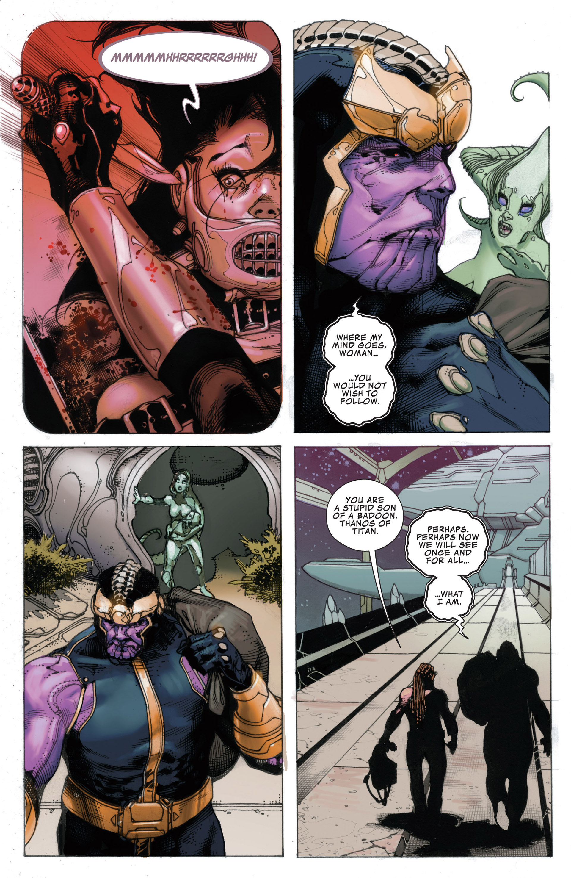 Read online Thanos Rising comic -  Issue #3 - 14