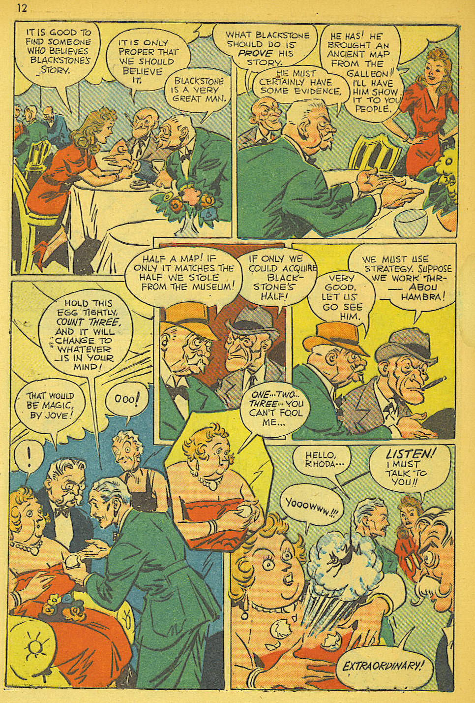 Read online Super-Magician Comics comic -  Issue #19 - 12