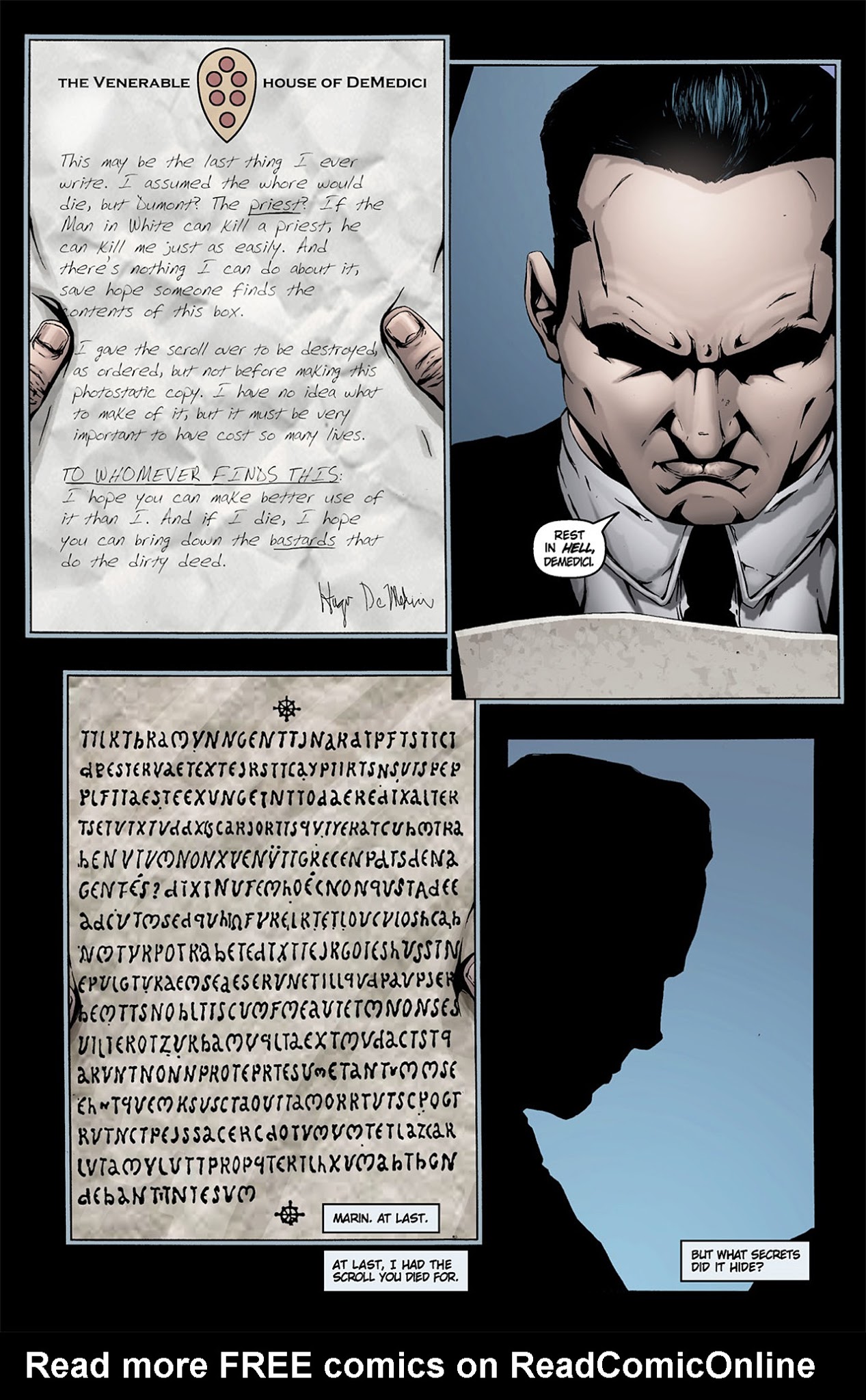 Read online Rex Mundi (2006) comic -  Issue # TPB 2 - 162