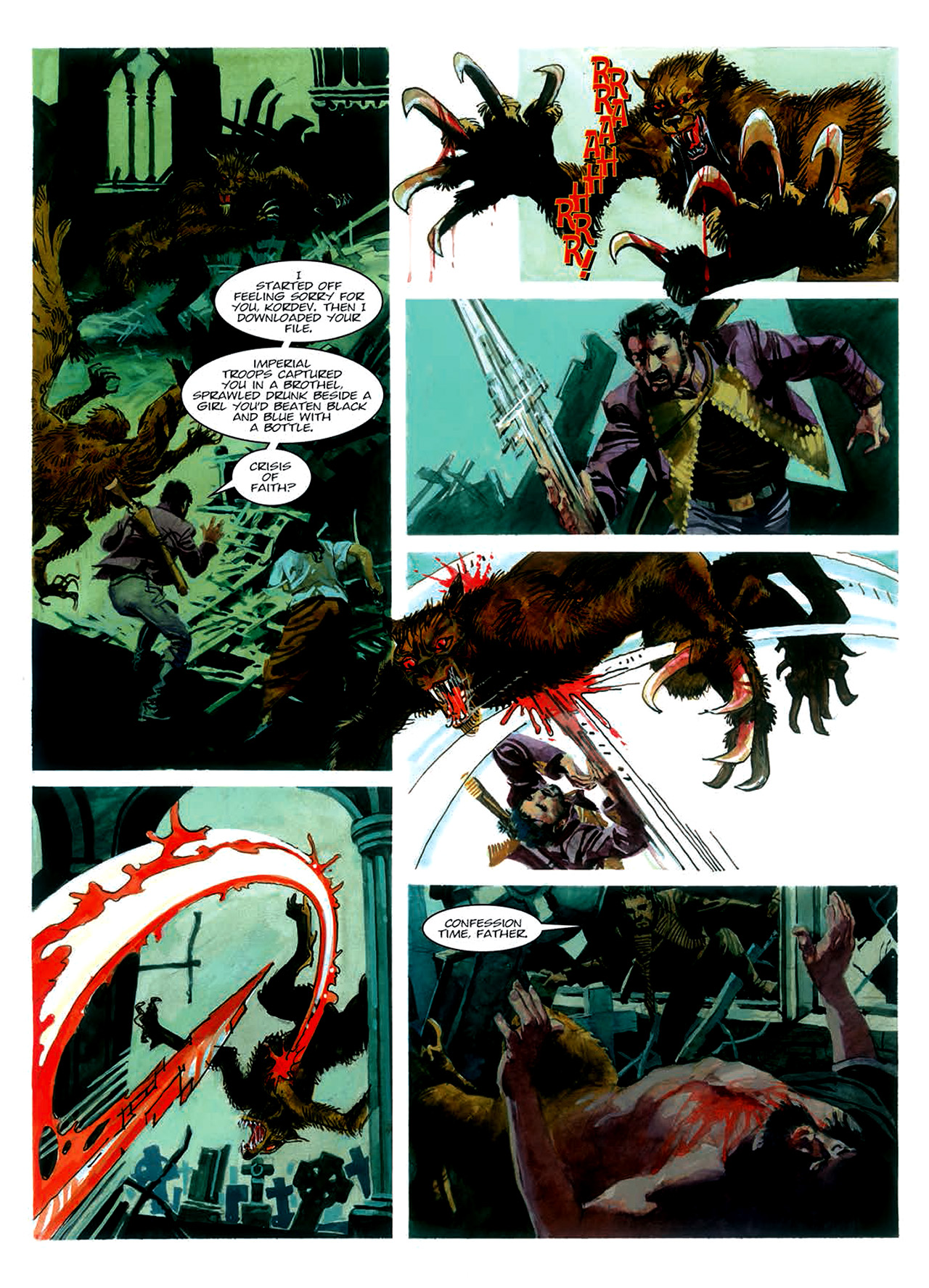 Read online Nikolai Dante comic -  Issue # TPB 8 - 94